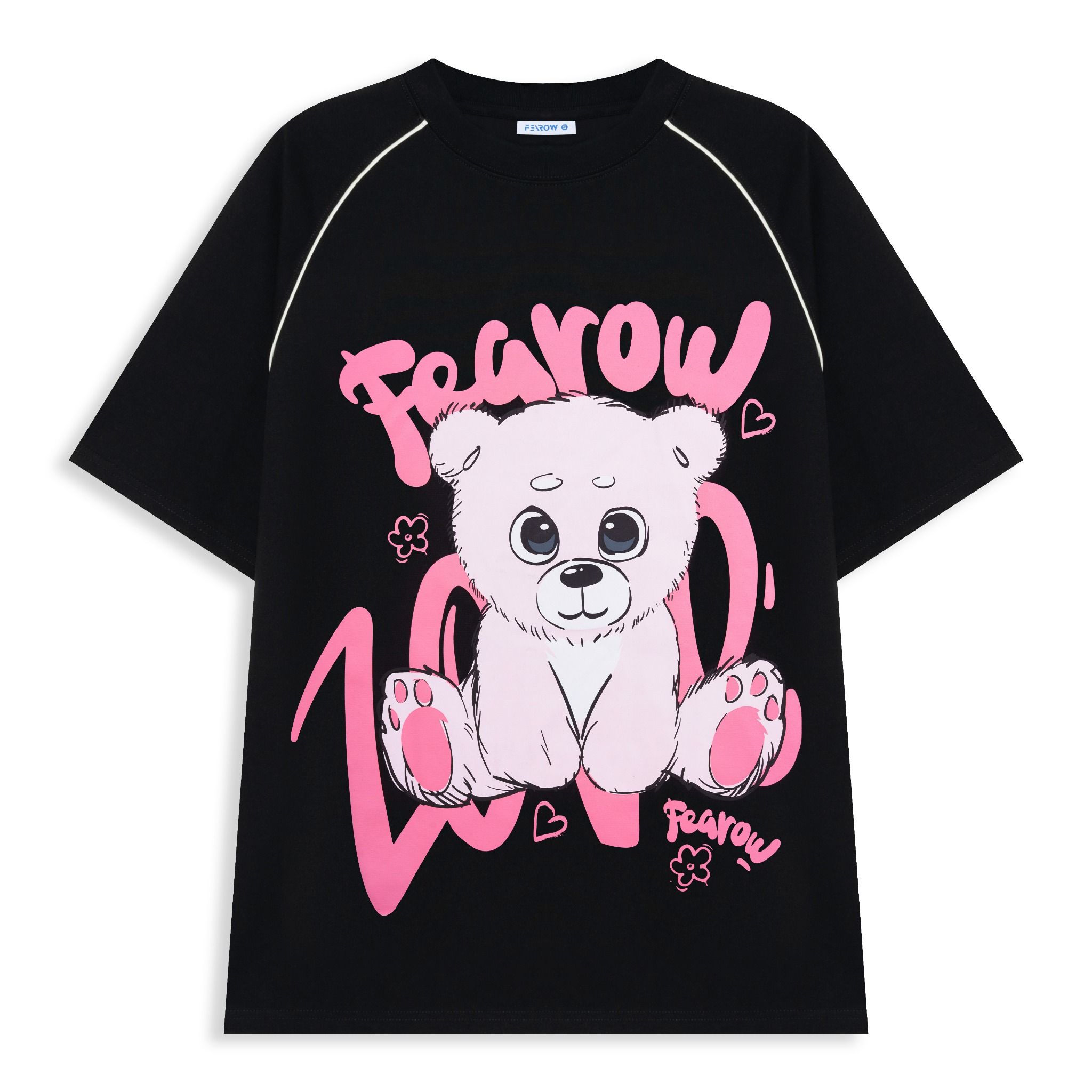 Áo Thun Fearow Cutie Bear / Black