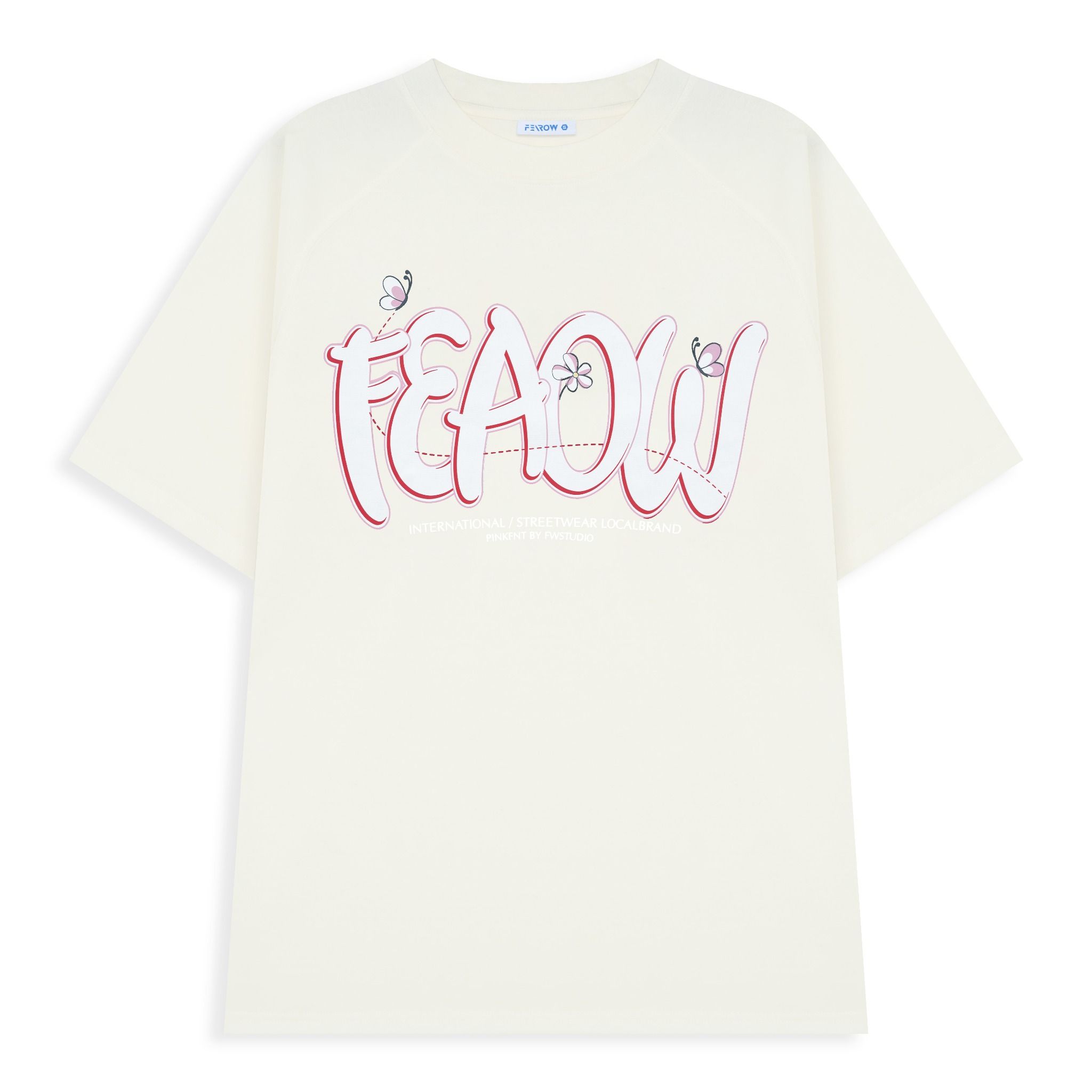 Áo Thun Fearow Pinky Spring/ Cannoli Cream