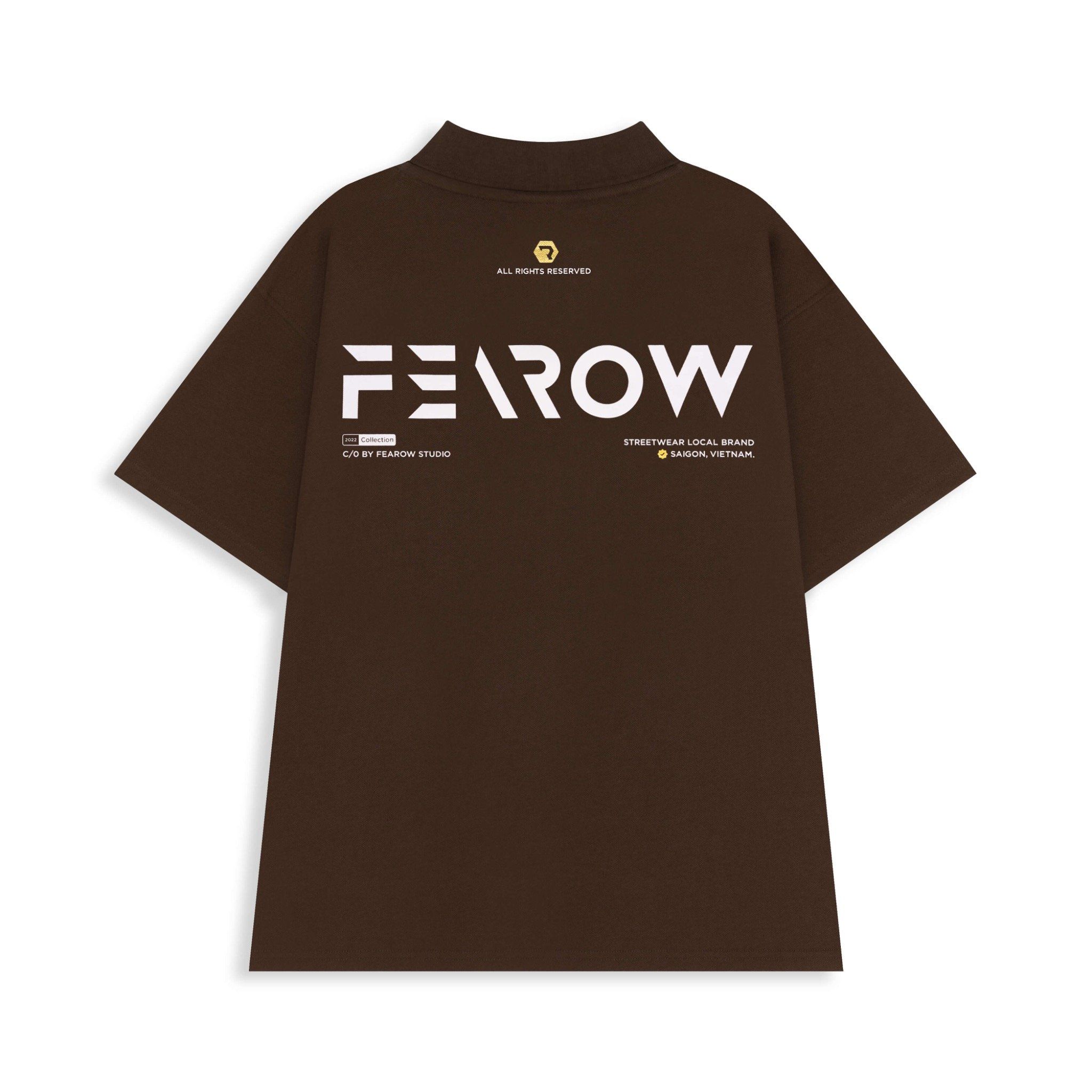 SIGNATURE POLO / BROWN COLOR