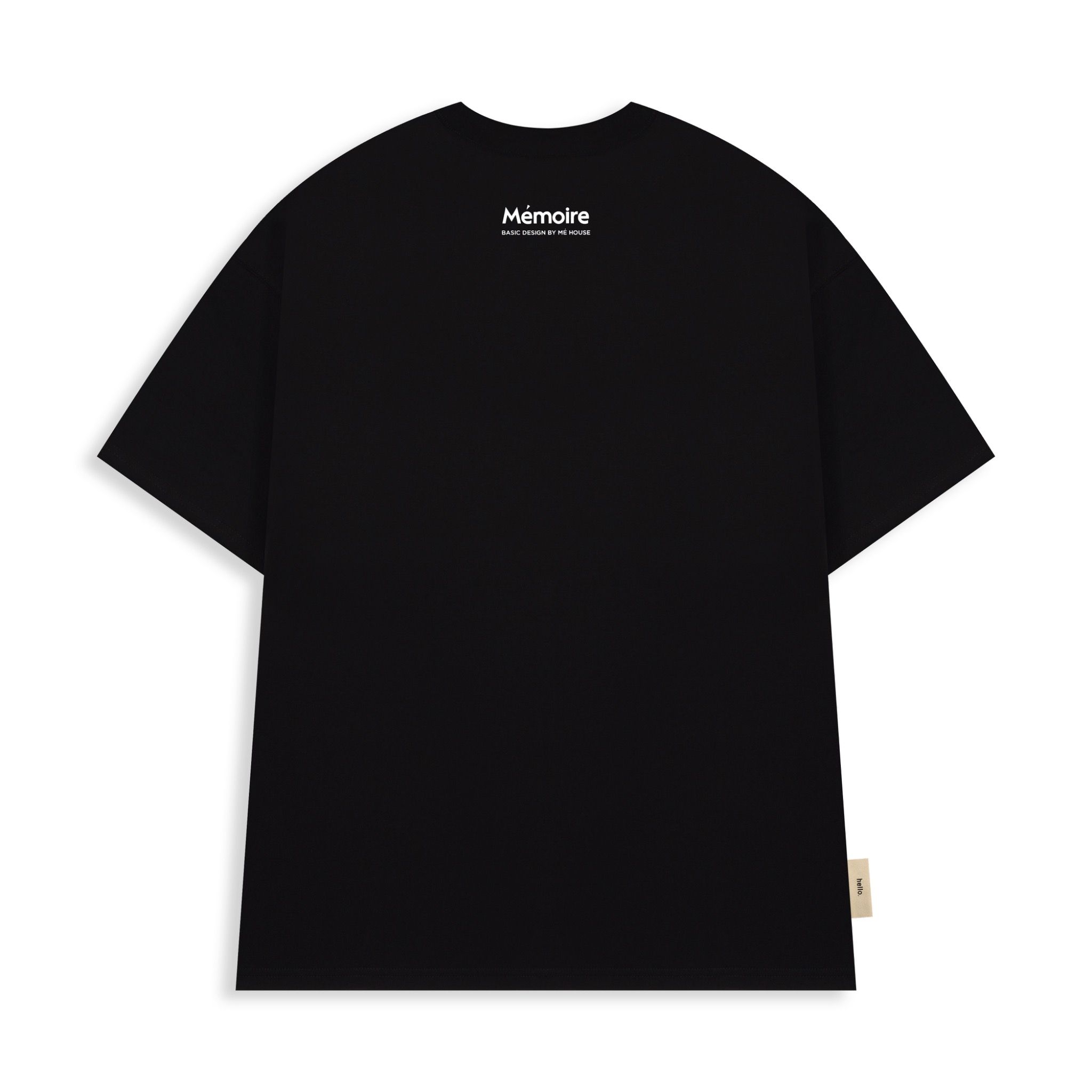 BASIC MÉMOIRE TEE / BLACK COLOR