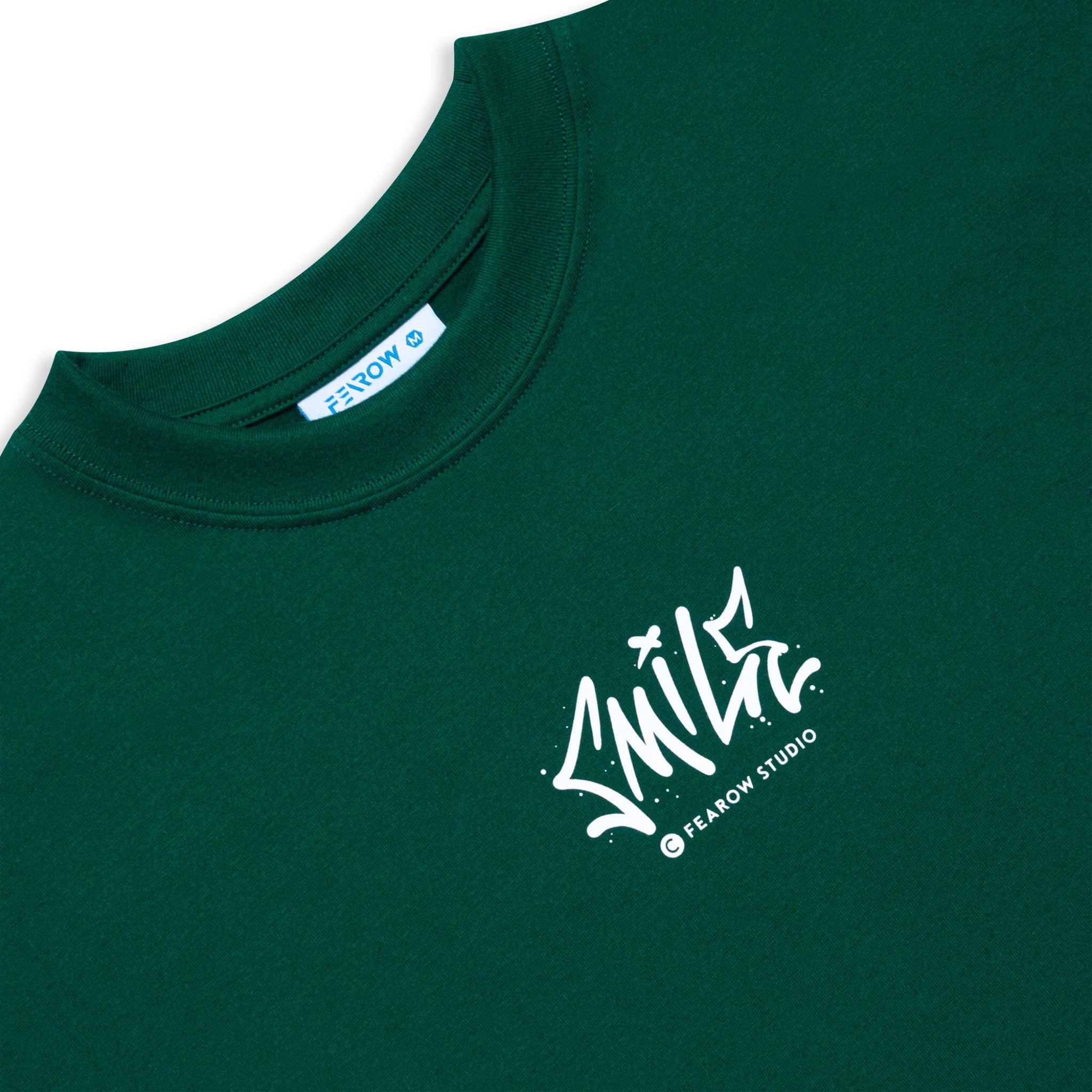 SMILE TEE / GREEN COLOR