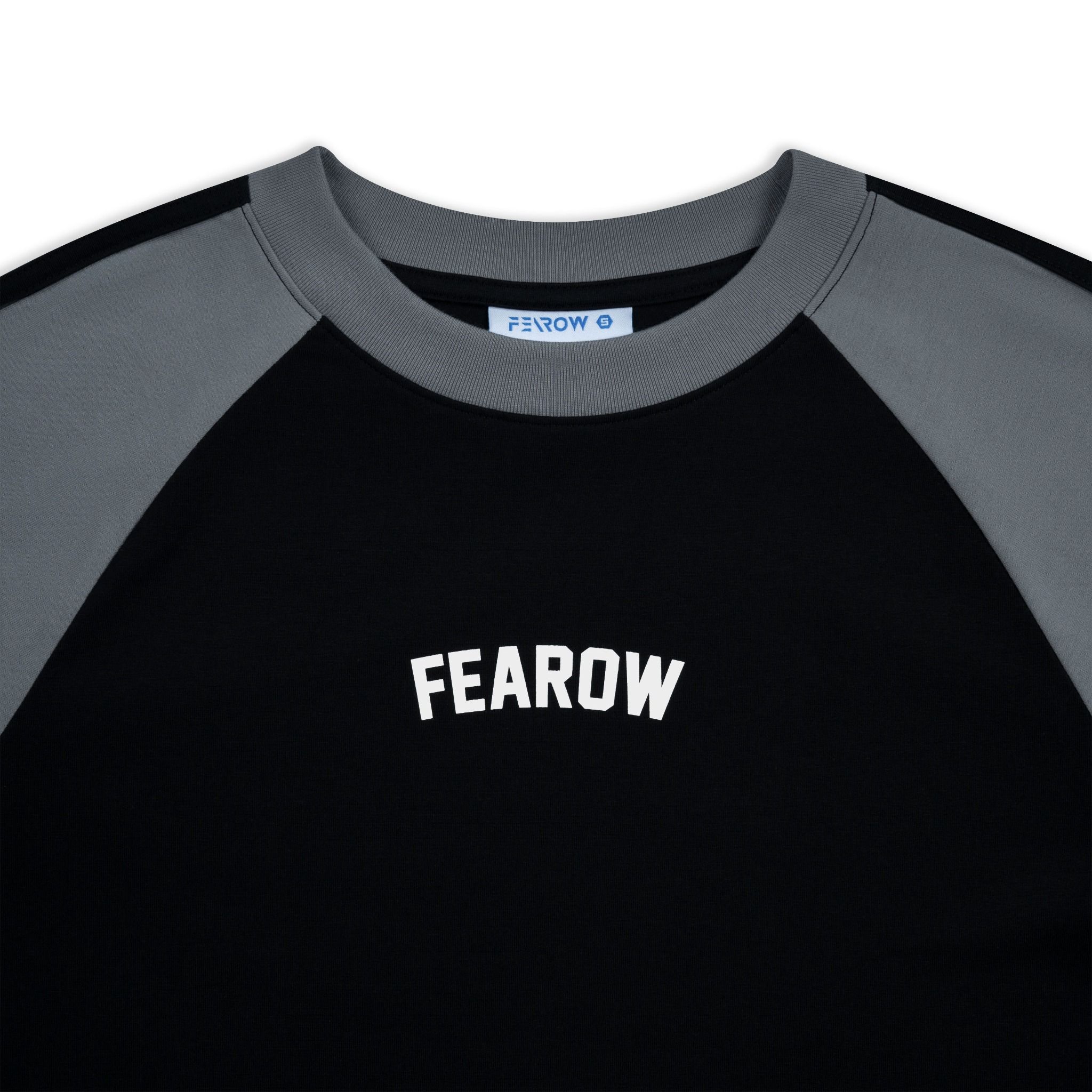 Fearow Raglan Basic Tee In / Black & Gray