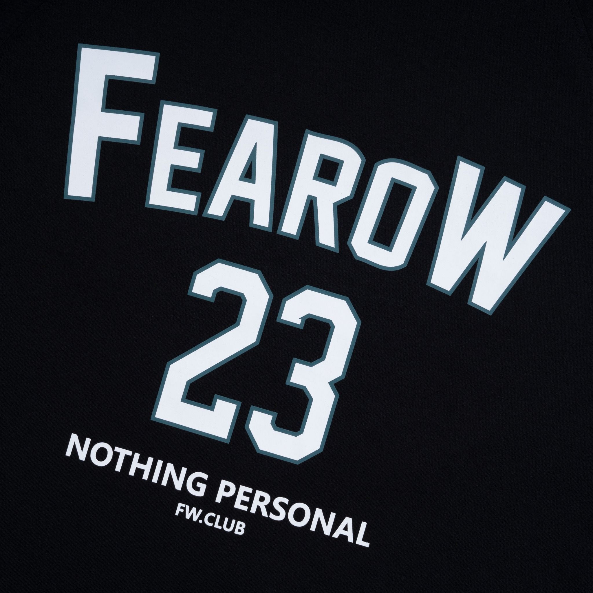 Fearow Number / Black & Dark Slate