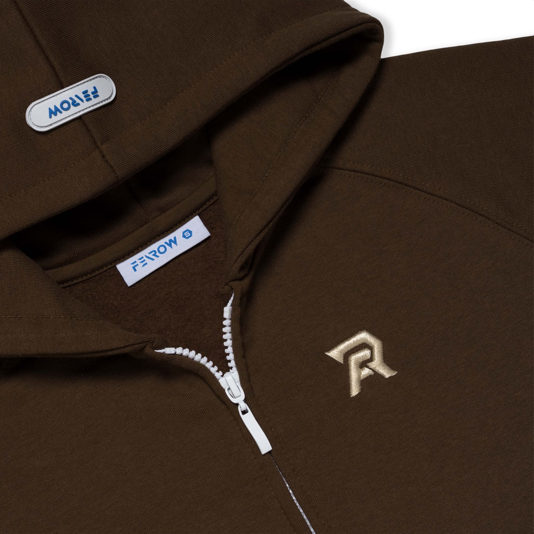 Hoodie Zip Fearow Signature 2022 / Tiramisu Color