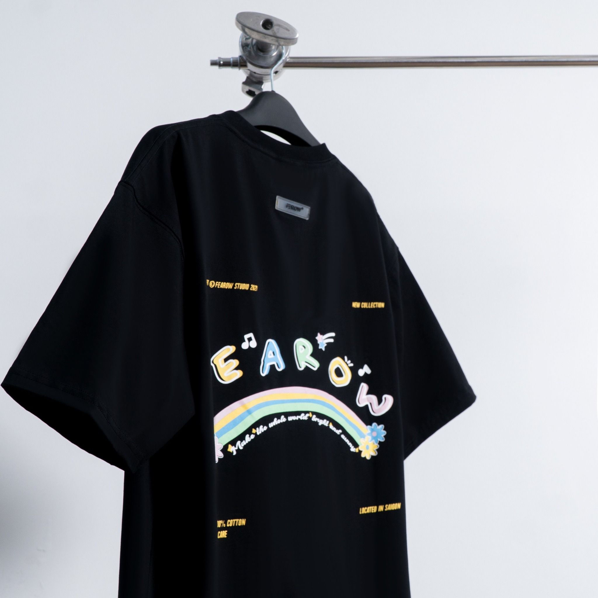 Sweet Rainbow Tee - Black