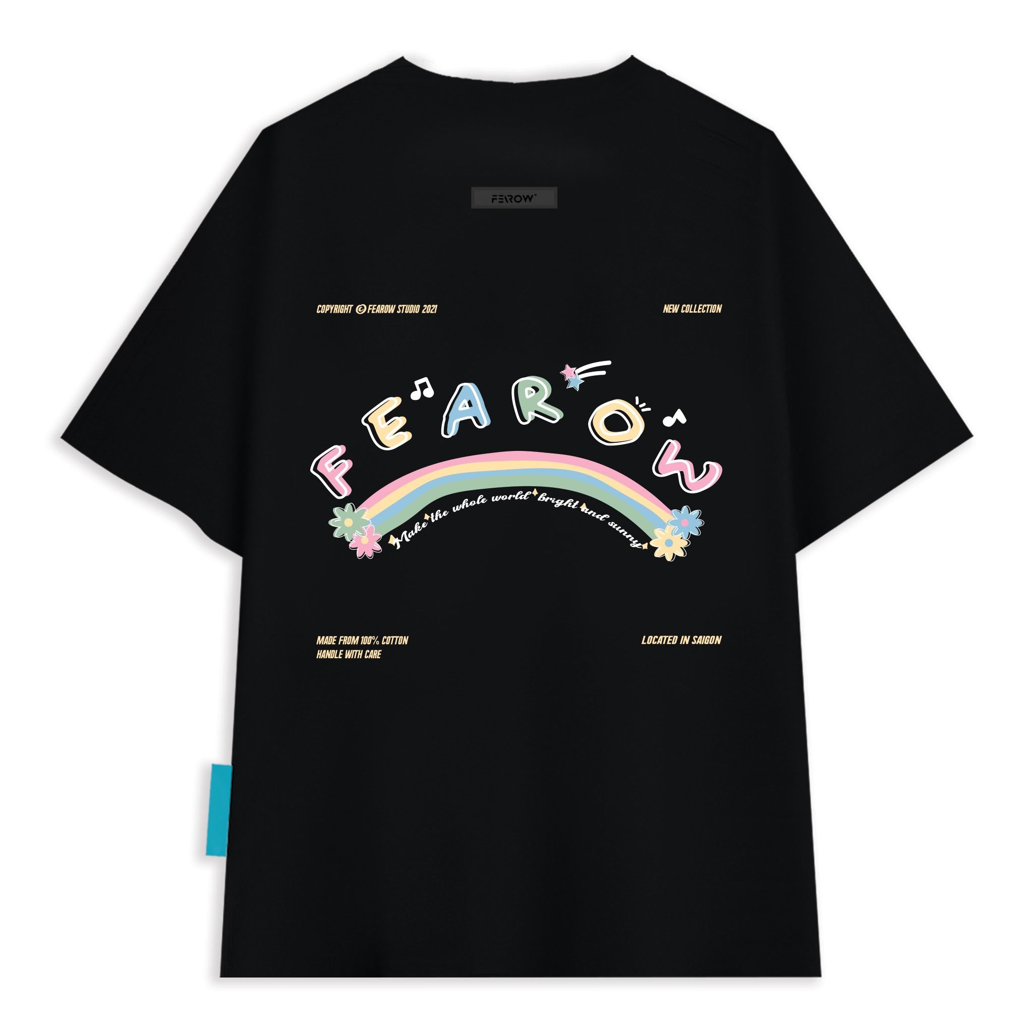 Sweet Rainbow Tee - Black