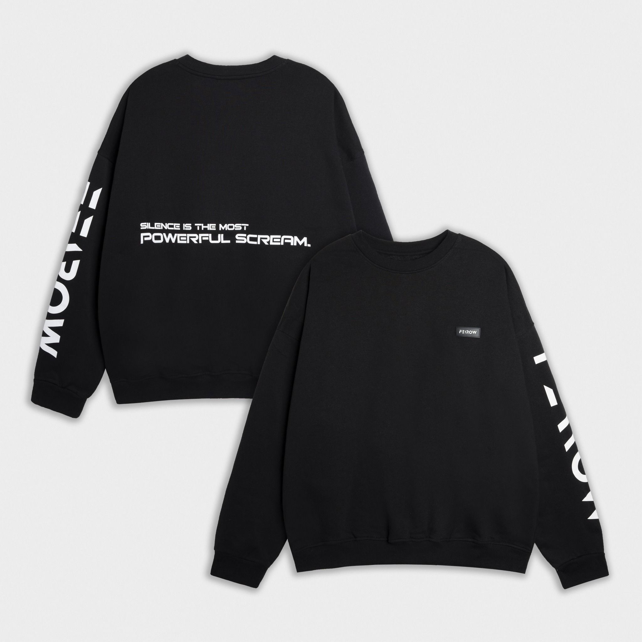 Sweater Fearow Powerful / Black Color