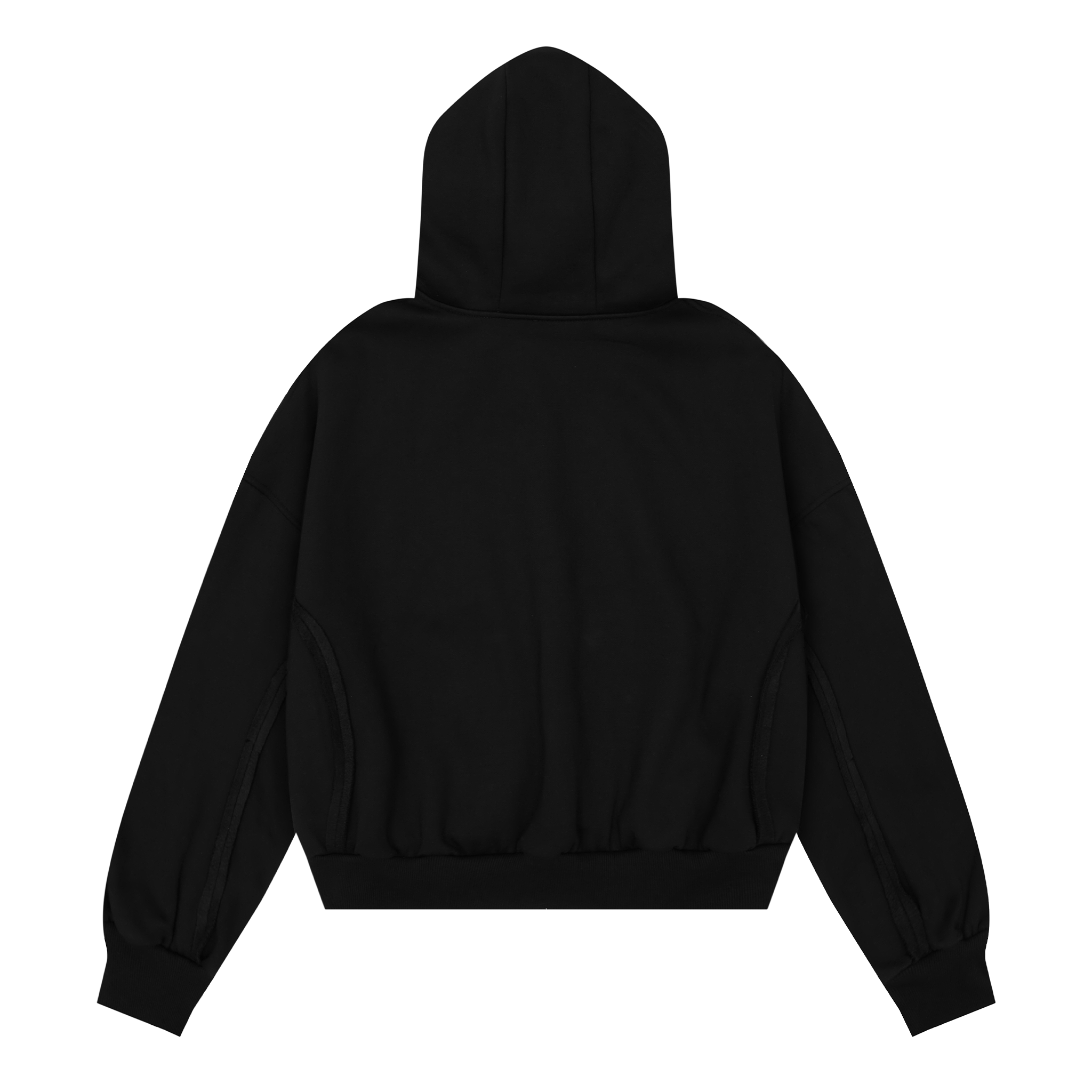 HD18 - FNOS SEPARATION HOODIE - BLACK