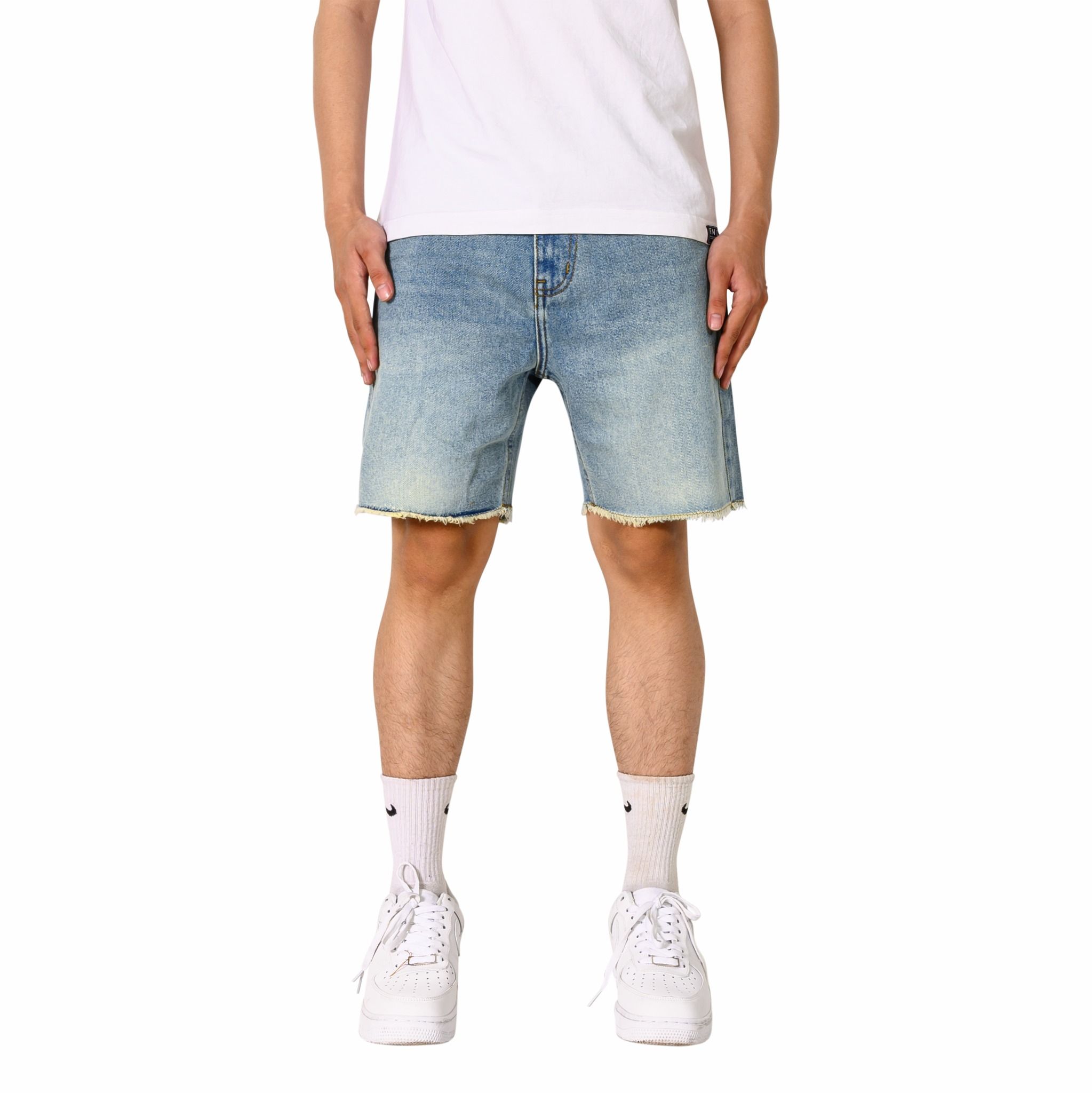 SJ22 - DENIM SHORTS - DIRTY BLUE