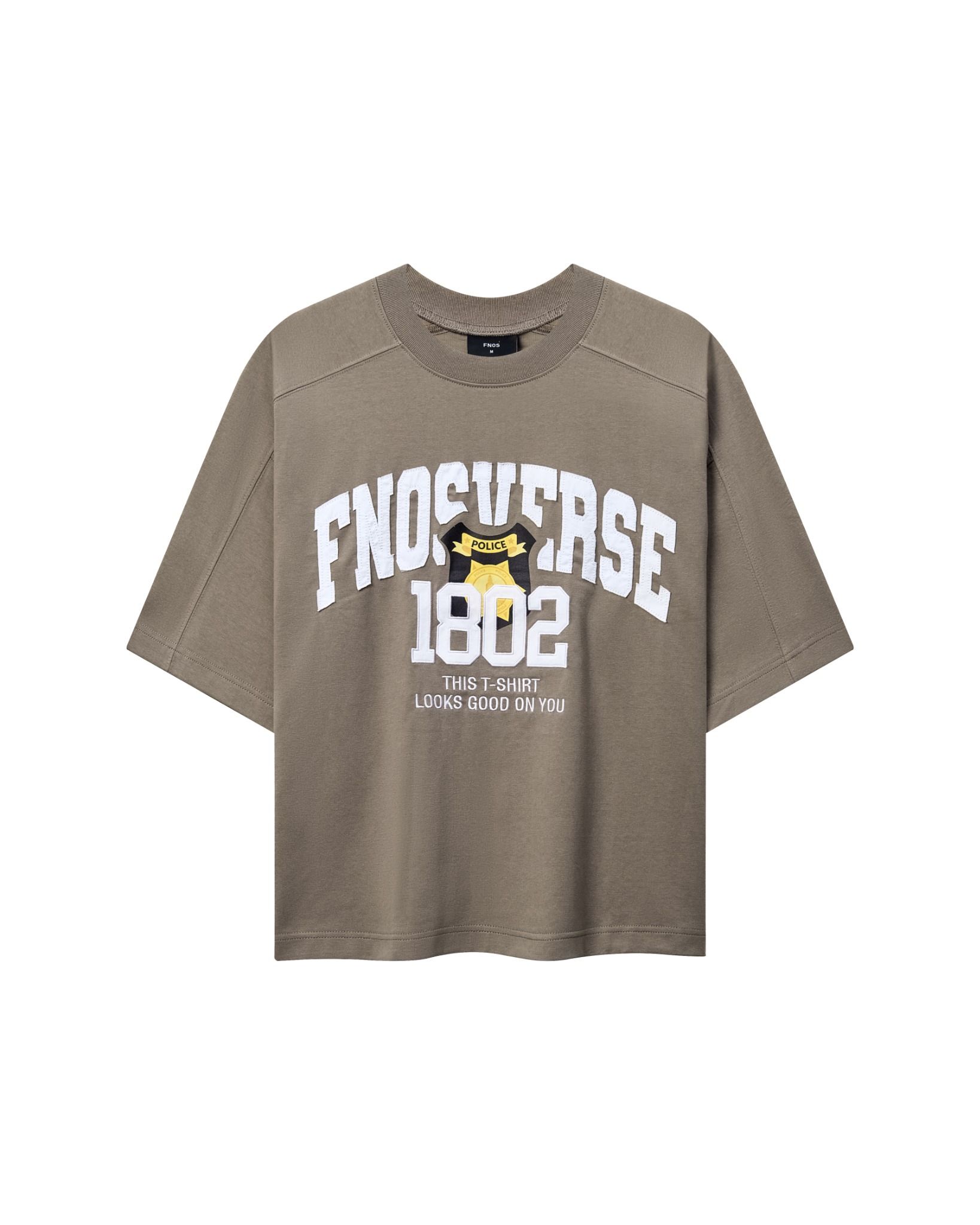 TSG43 - CALL1802 BOXY T-SHIRT - COFFEE