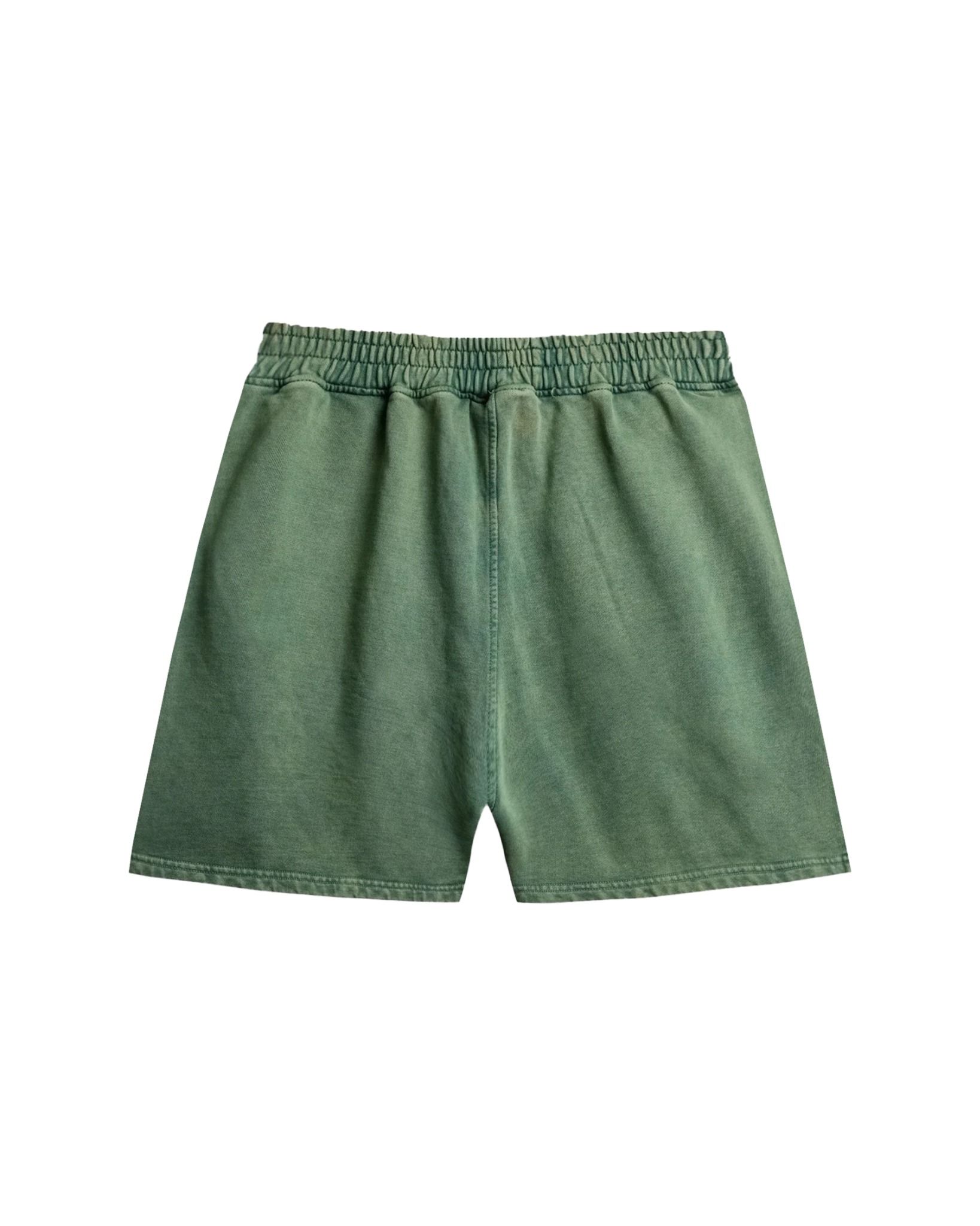 SNW2 - 'ACTIVE' WASHED SHORTS - GREEN MOSS