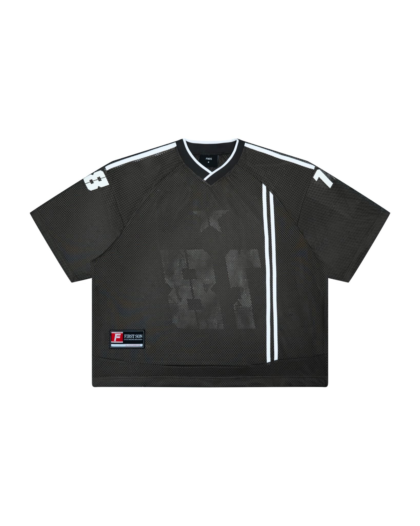JS9 - 18+ MESH JERSEY TEE - GRAY