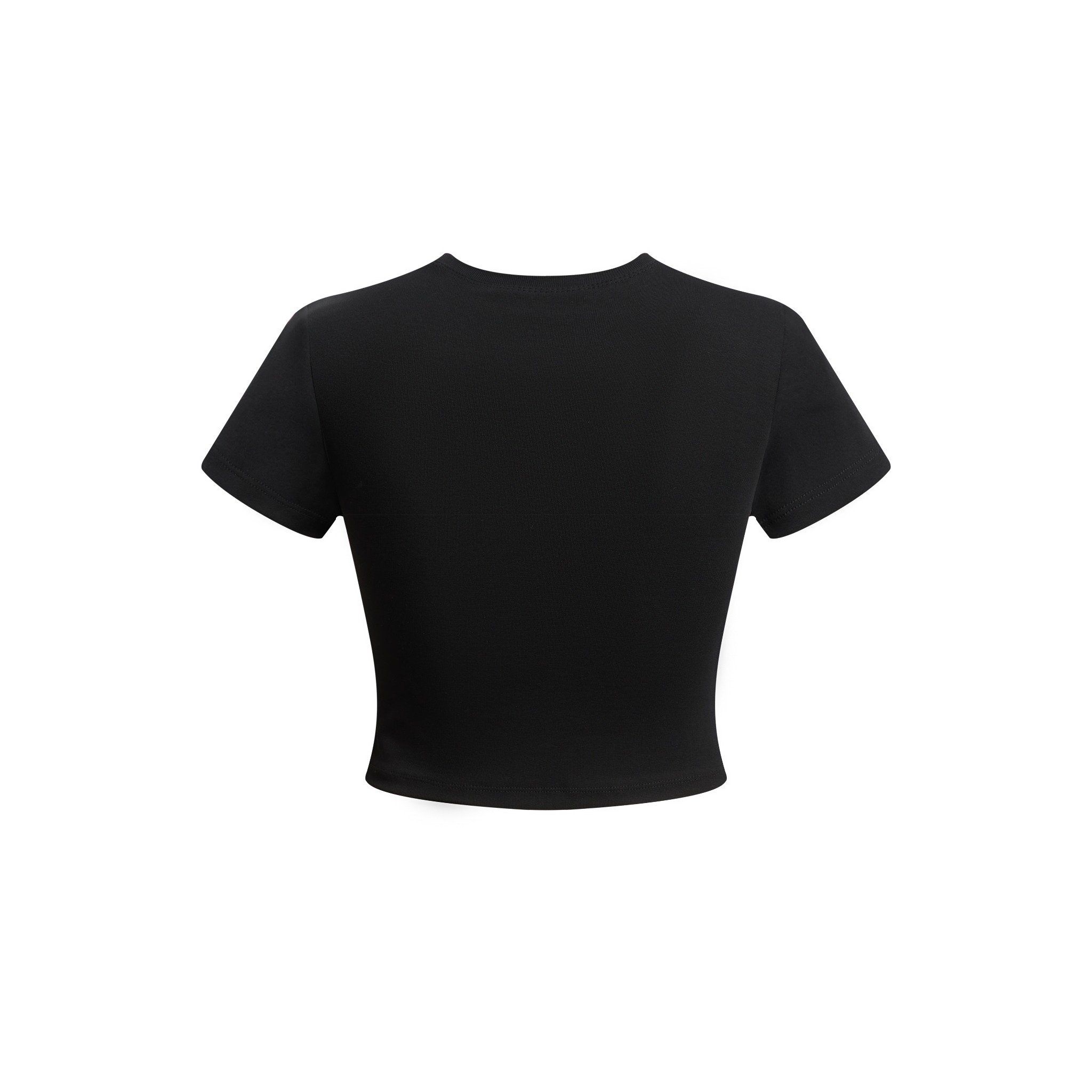 TBT4 - FNOS BASIC CROPTOP - BLACK