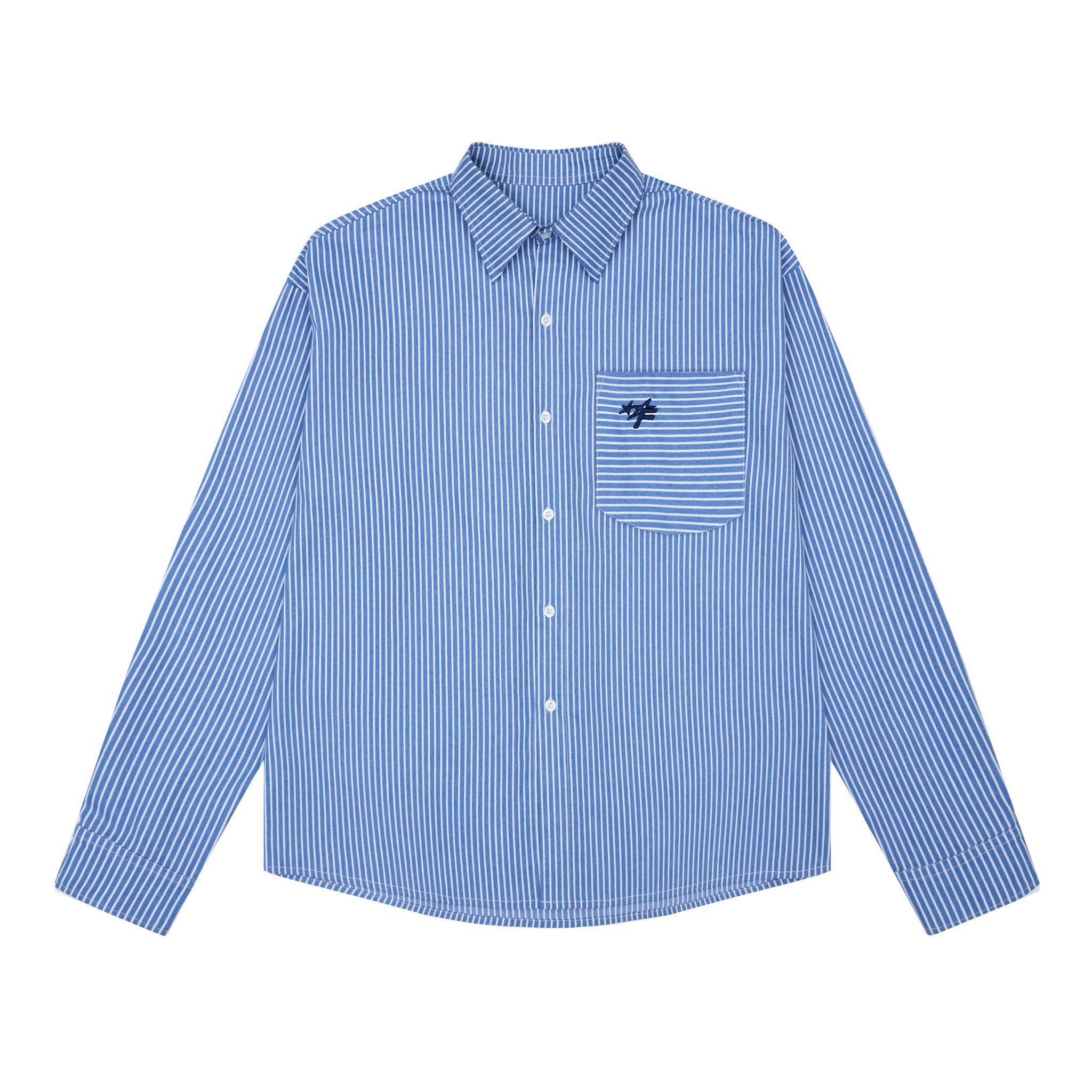 SH1 - FNOS STRIPED OXFORD SHIRT