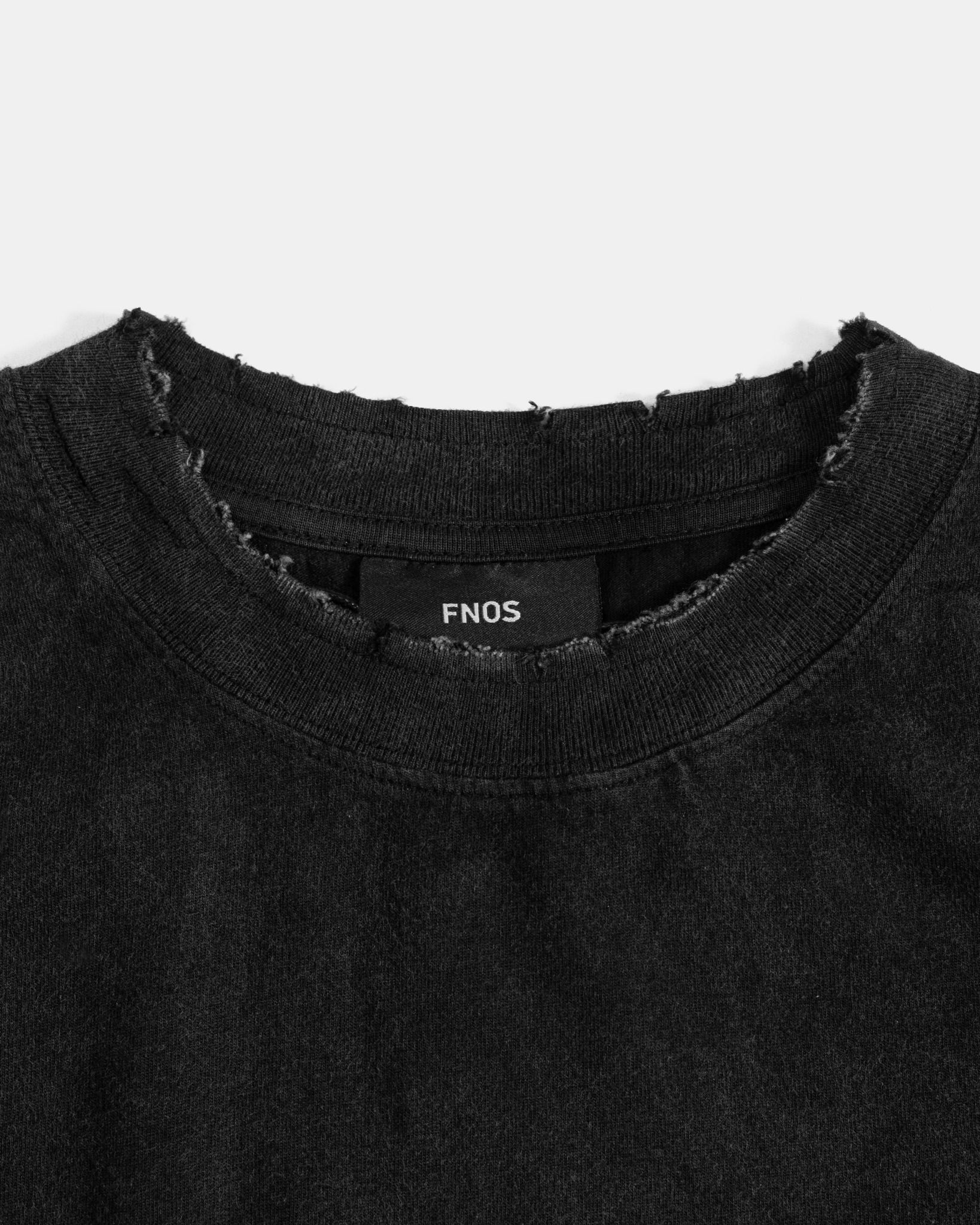 TWG17 - 'POLAR BEAR' VINTAGE TEE - BLACK
