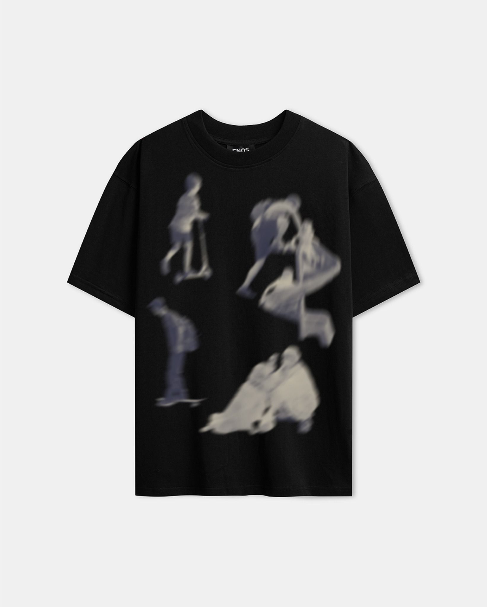 TSG25 - LIFECYCLE OVERFIT TEE - BLACK