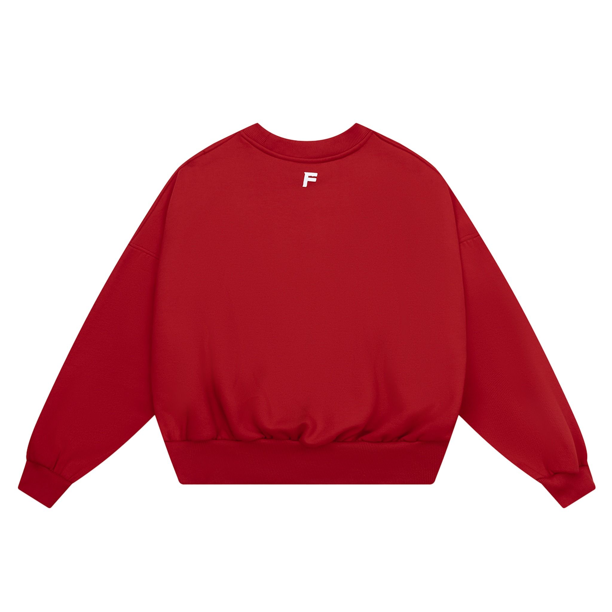 SW9 - BALANCE NUMBER SWEATER - FIRE RED