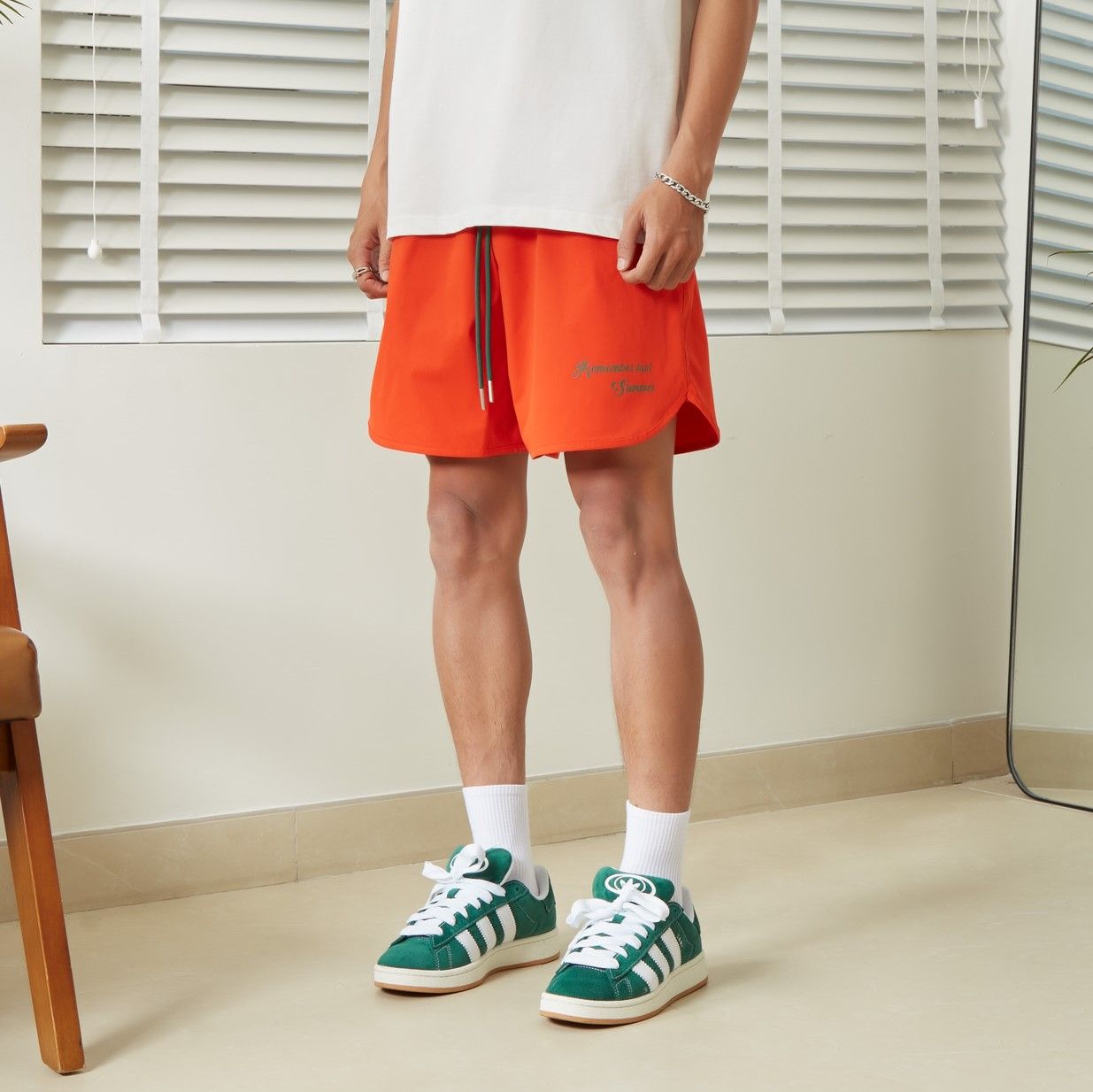 SP12 - SUMMER SHORTS SS23 - FIRE ORANGE