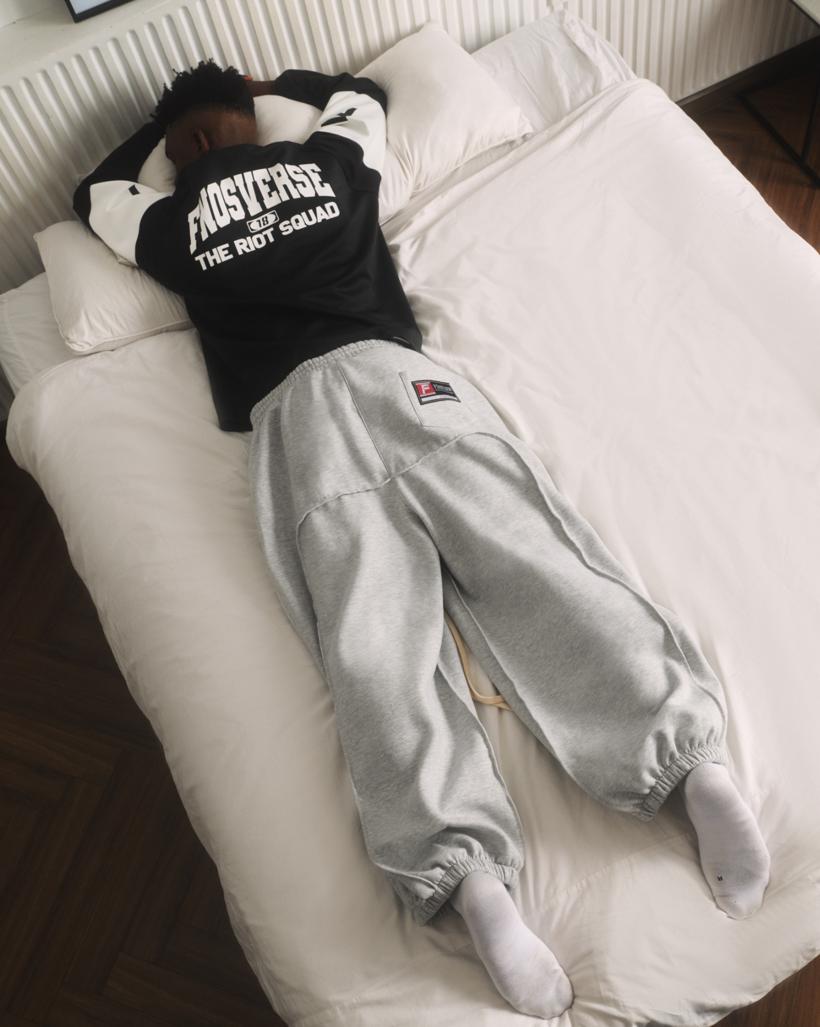 JSP1 - FNOS JOGGERS SWEATPANTS - GREY