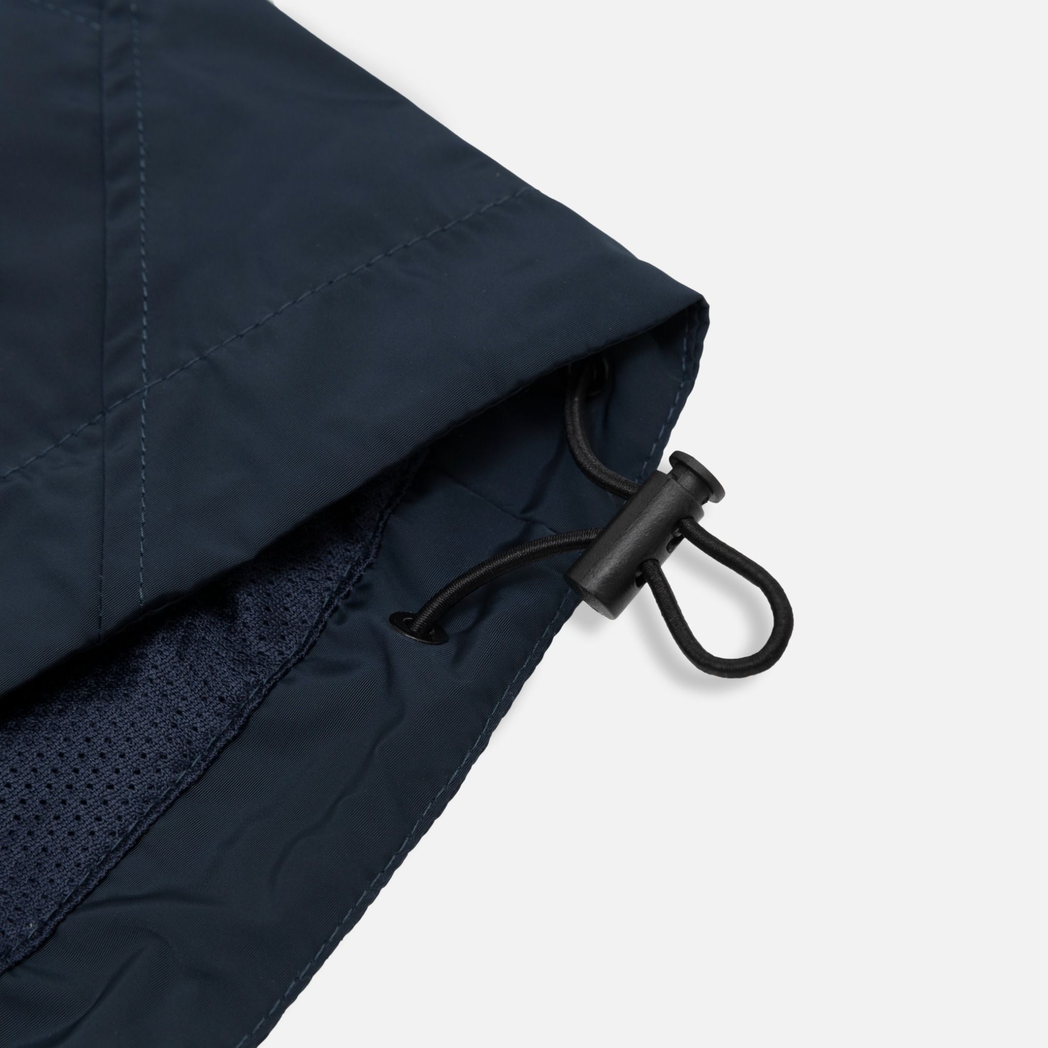 JK6 - FNOS LOGO HOODED WINDBREAKER - STEEL BLUE