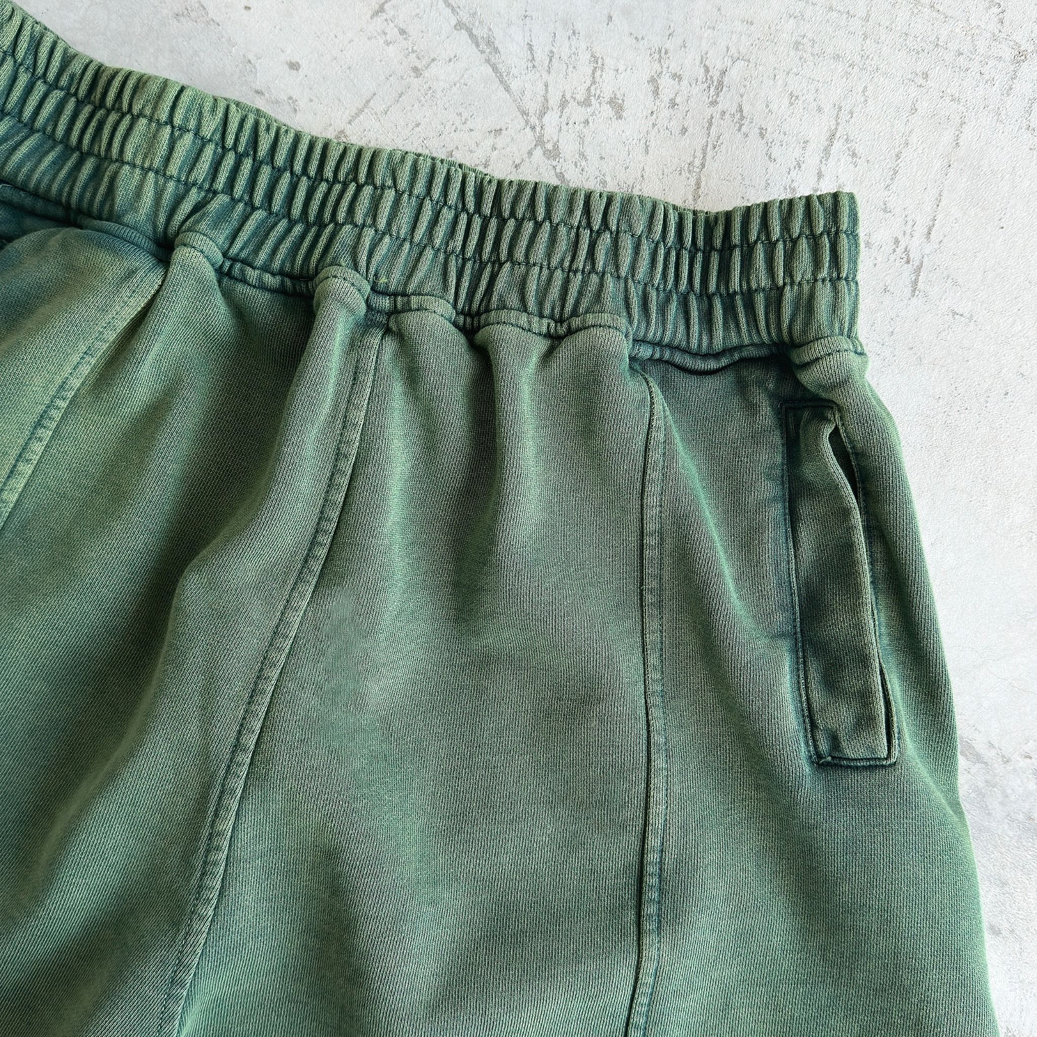 SNW2 - 'ACTIVE' WASHED SHORTS - GREEN MOSS