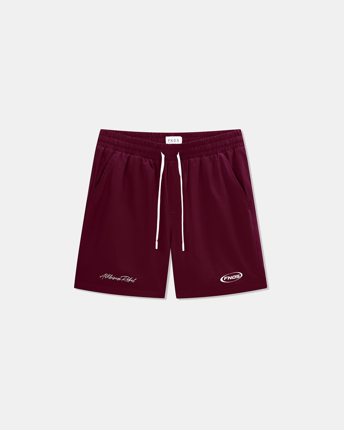 SP8 - ATHLEISURE REBEL BASIC SHORTS - MAROON