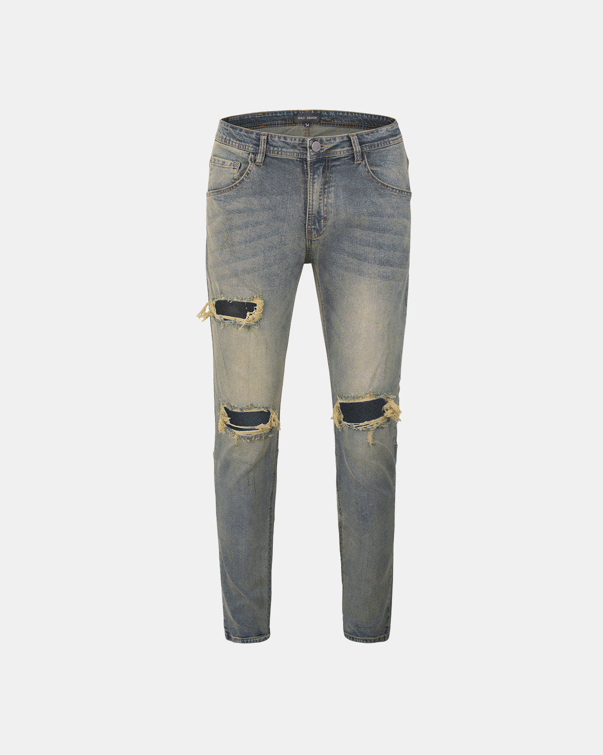 NZ10 - RIPPED JEANS - VINTAGE BLUE