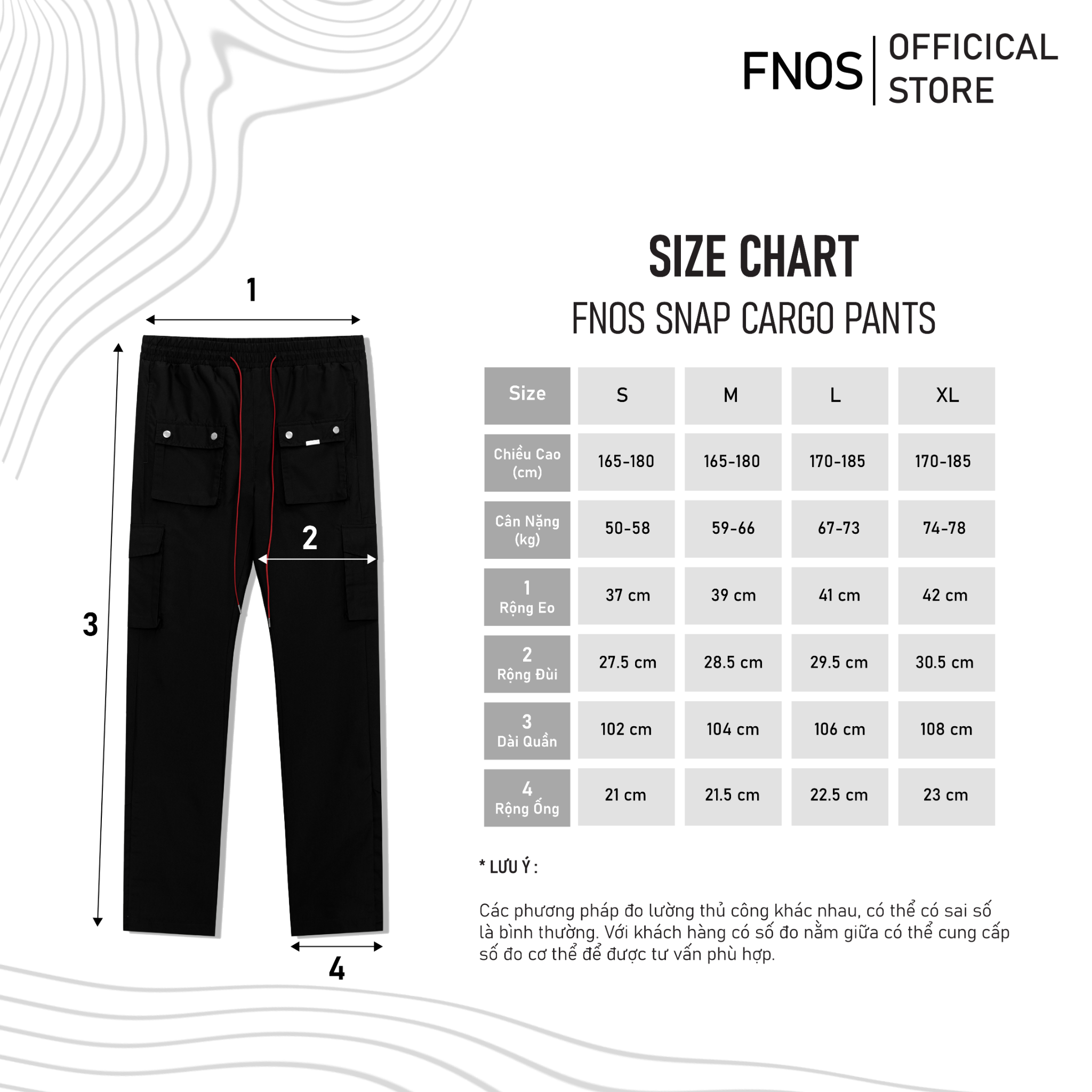 JGD6 - FNOS SNAP CARGO PANTS - OLIVE GREEN