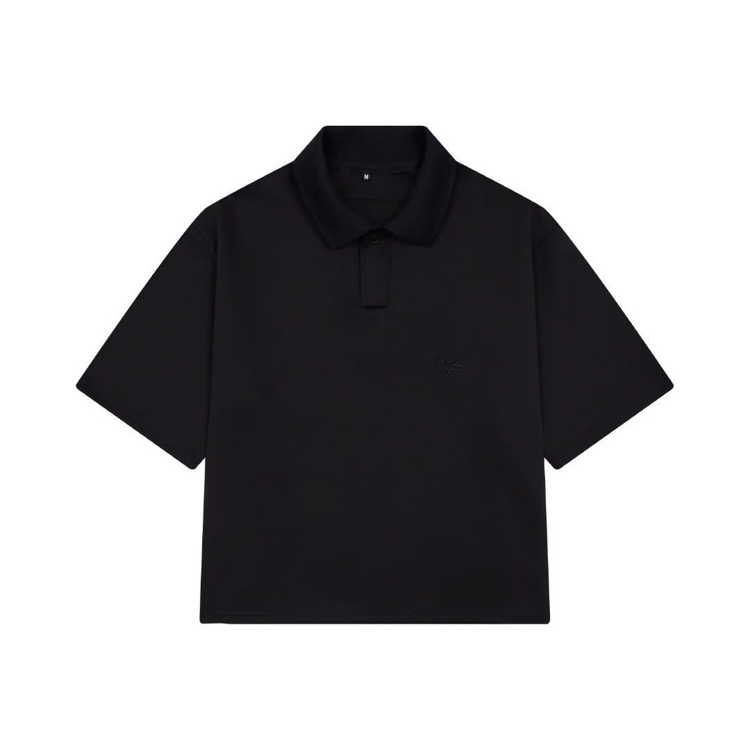 PB1 - FNOS BASIC POLO SHIRT - BLACK
