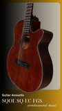  ACOUSIC GUITAR SQOE SQ-EC-FGS 