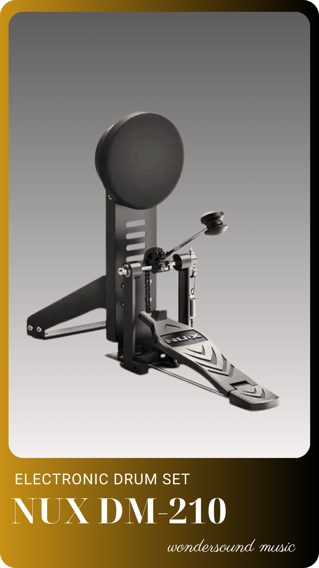ELECTRONIC DRUM SET DM-210