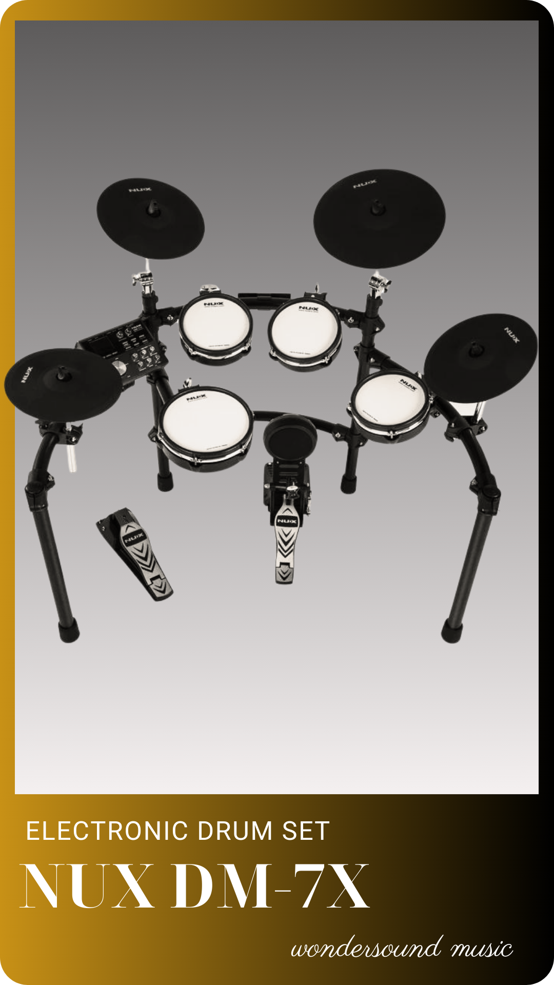 ELECTRONIC DRUM SET DM-7X