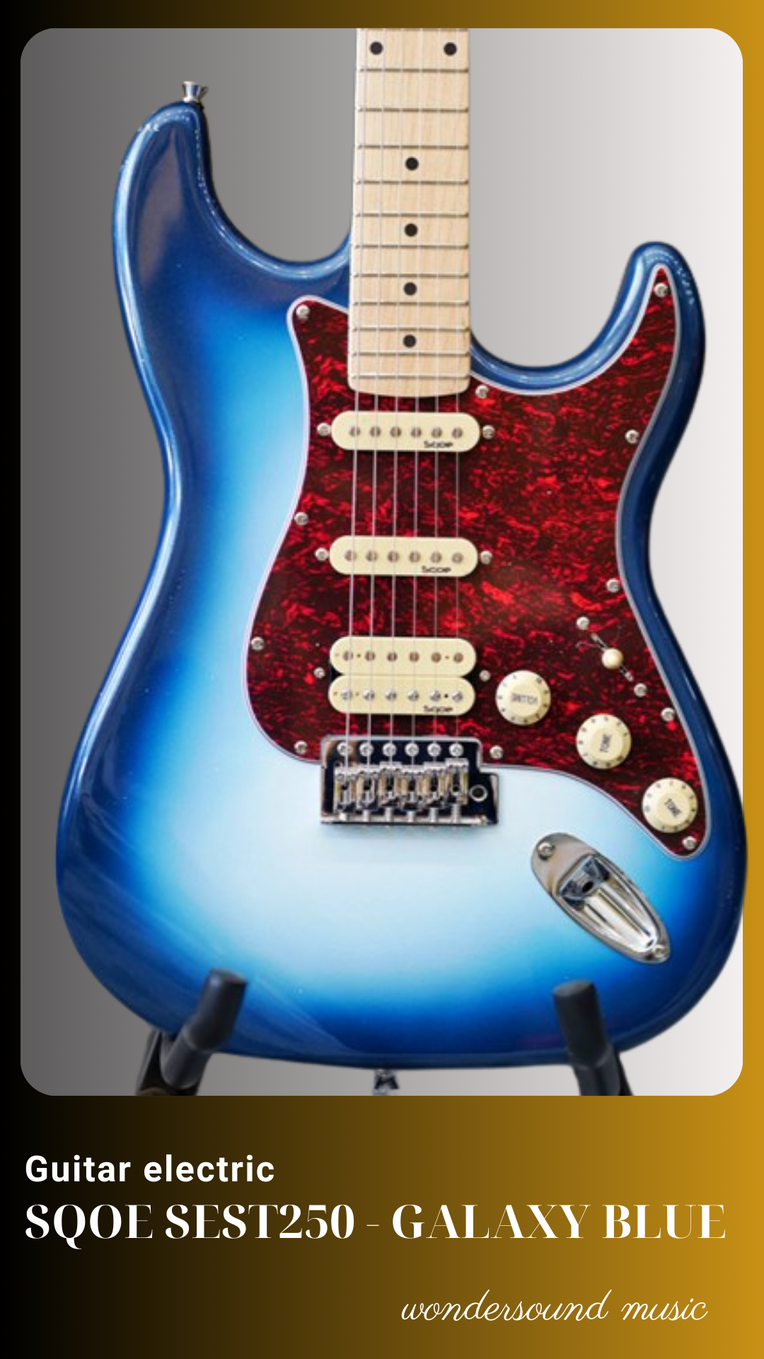 ELECTRIC GUITAR SQOE SEST250