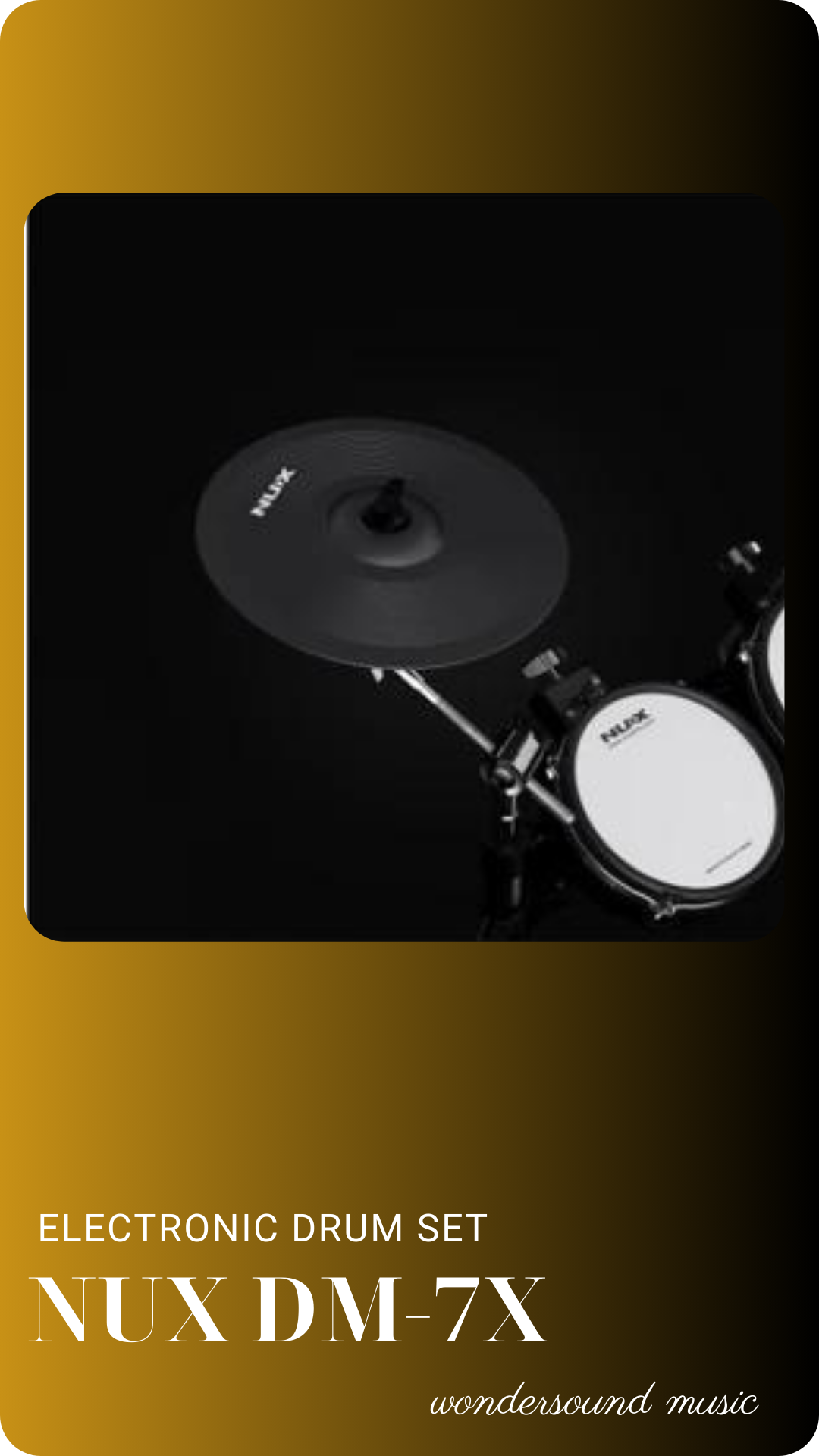 ELECTRONIC DRUM SET DM-7X