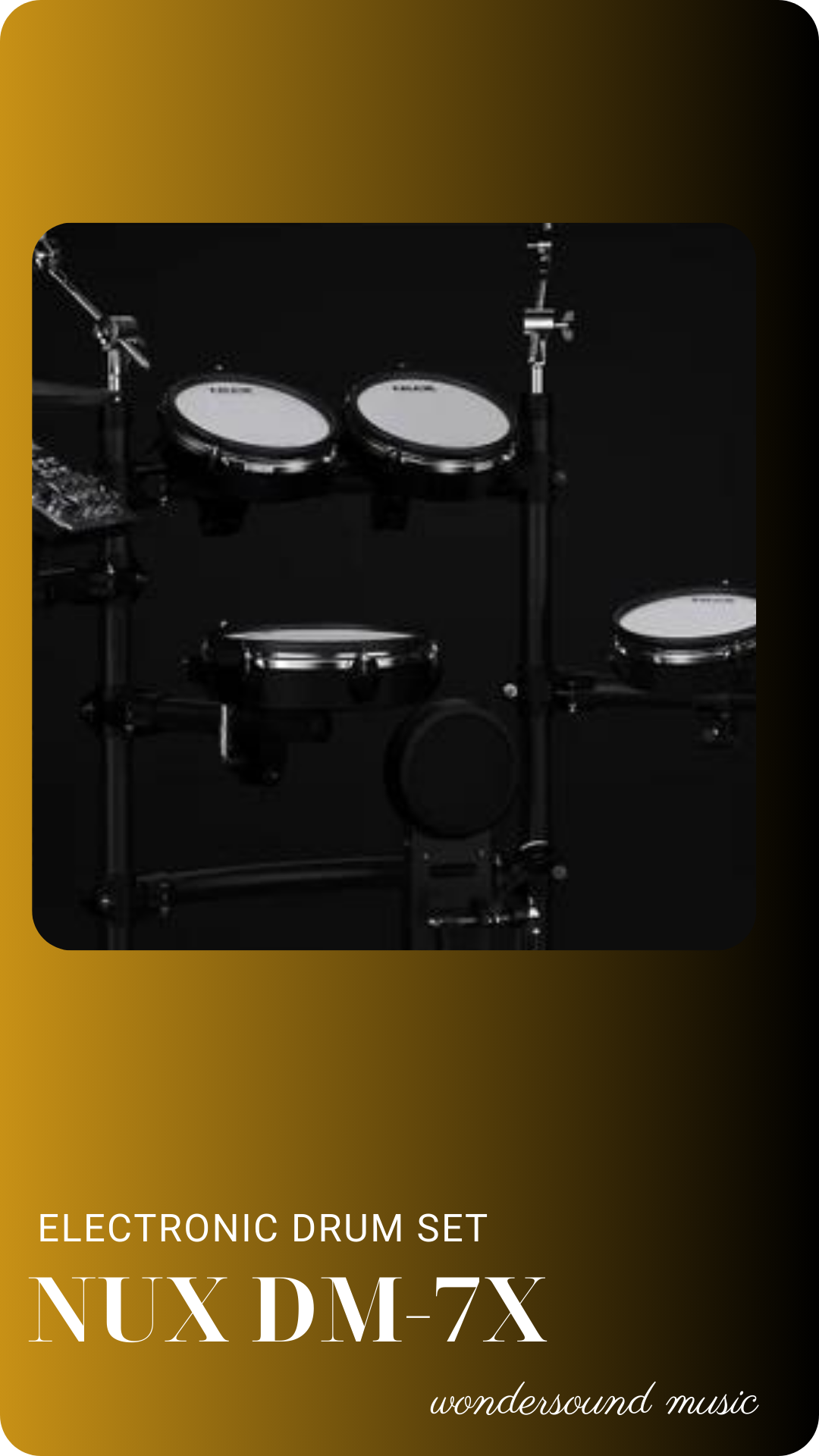 ELECTRONIC DRUM SET DM-7X