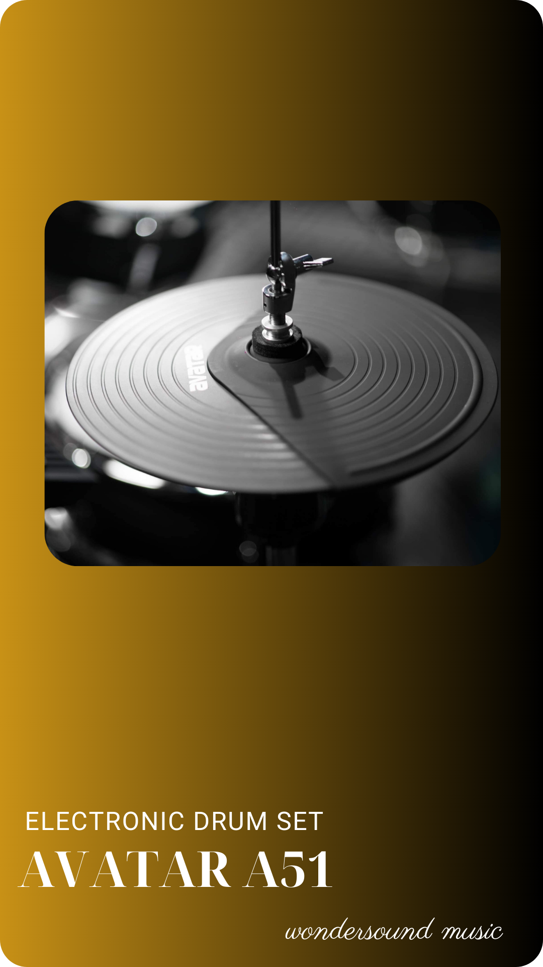 ELECTRONIC DRUM SET AVATAR A51