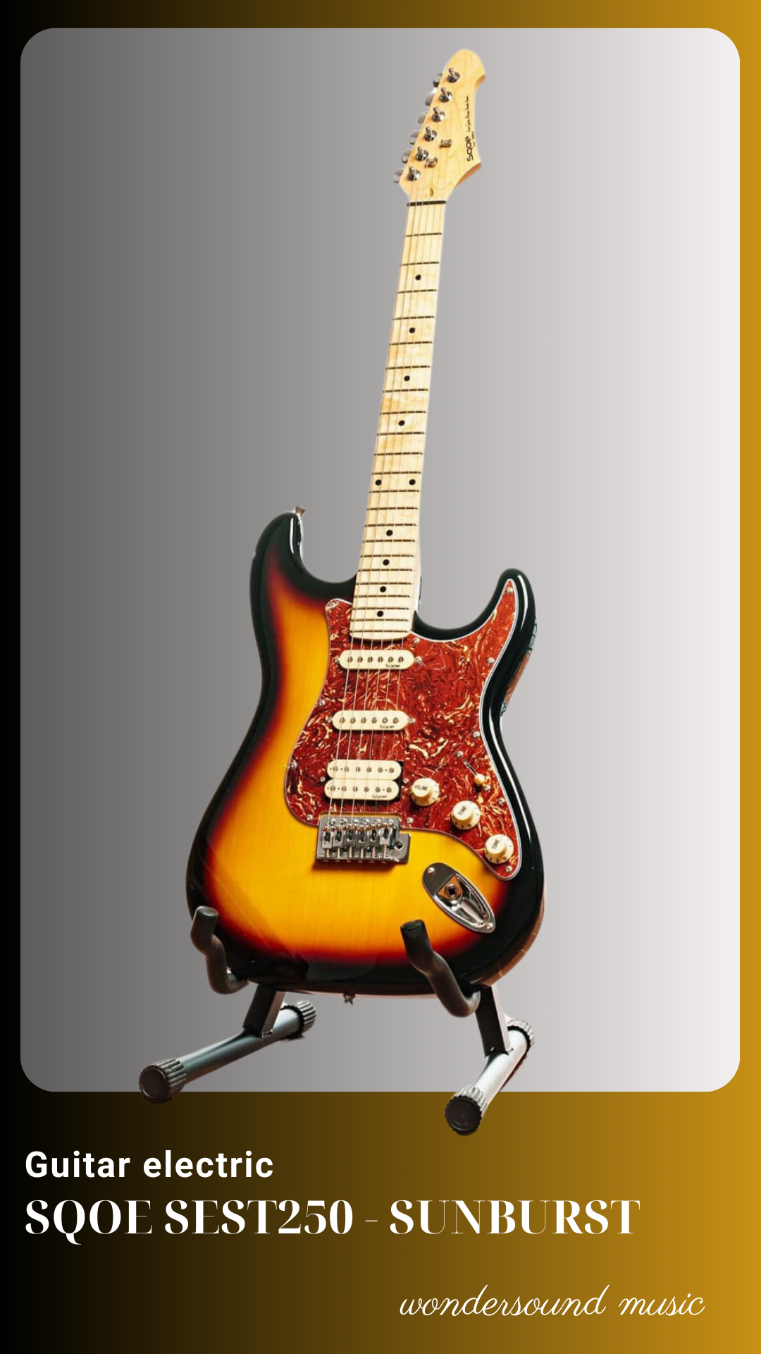 ELECTRIC GUITAR SQOE SEST250