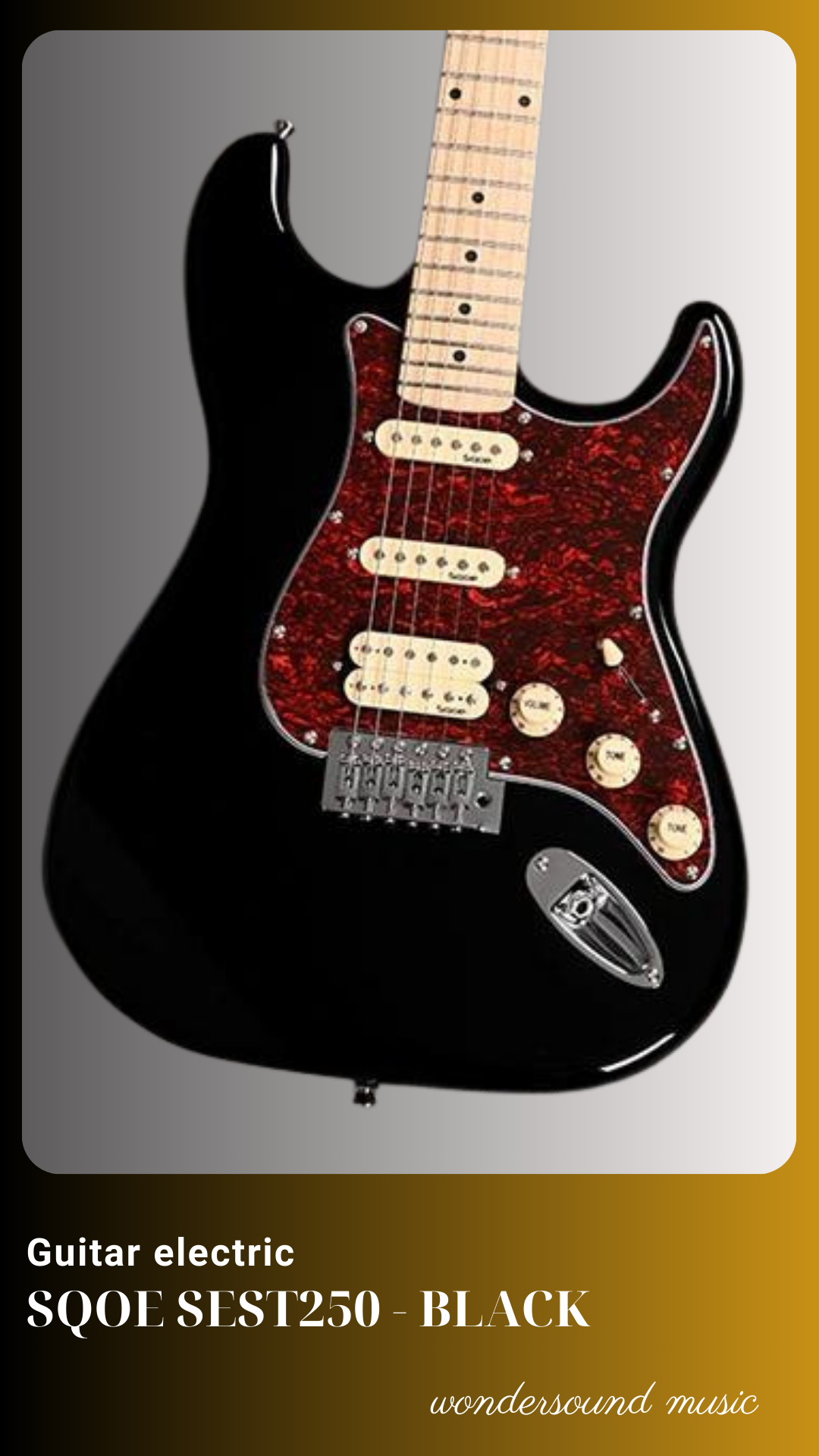 ELECTRIC GUITAR SQOE SEST250