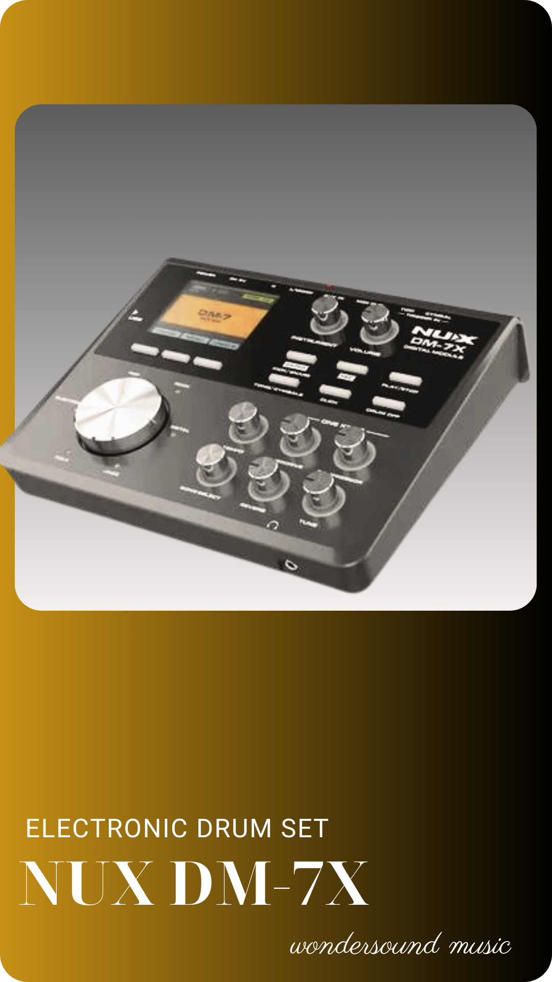 ELECTRONIC DRUM SET DM-7X