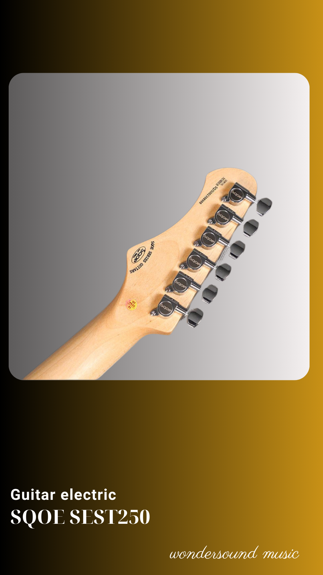 ELECTRIC GUITAR SQOE SEST250