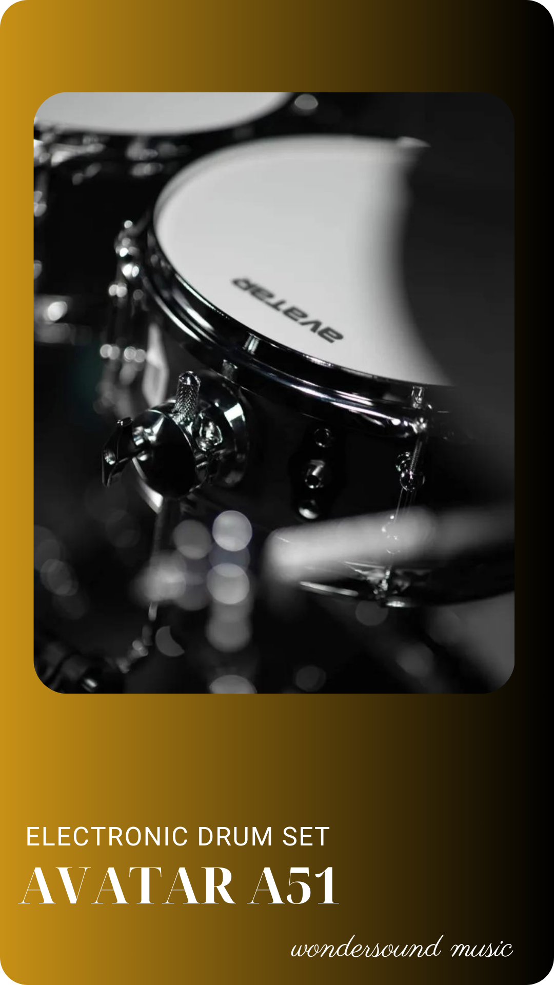 ELECTRONIC DRUM SET AVATAR A51
