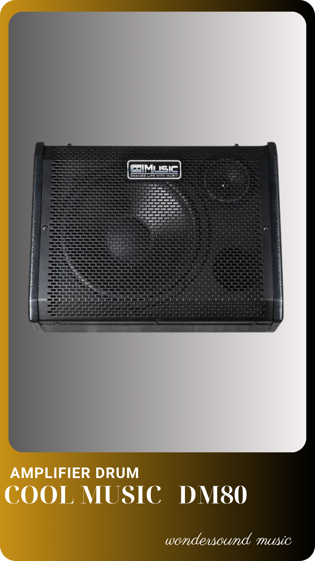 AMPLIFIER DRUM COOL MUSIC DM80