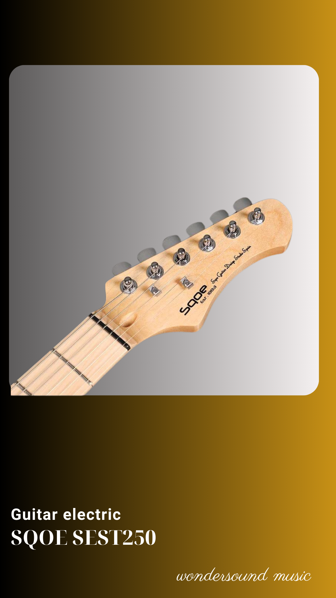 ELECTRIC GUITAR SQOE SEST250