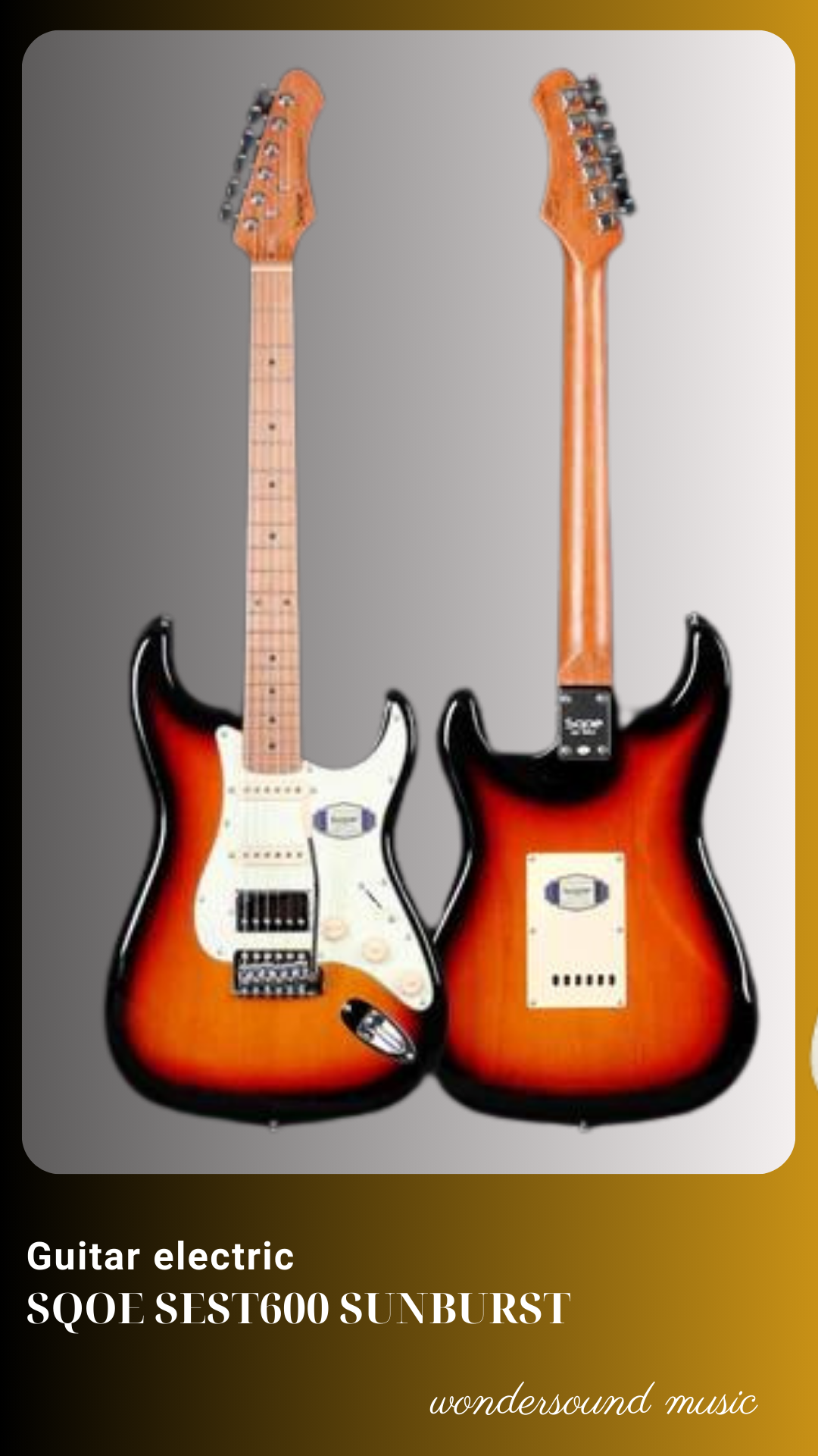 ELECTRIC GUITAR SQOE SEST600