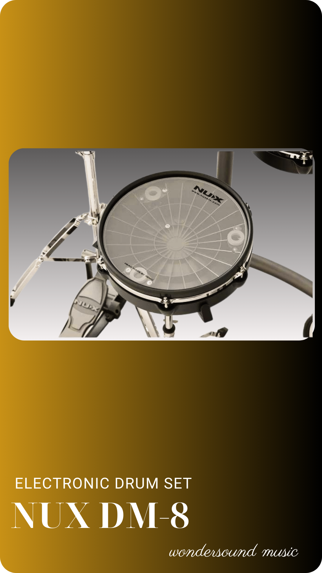 ELECTRONIC DRUM SET DM-8