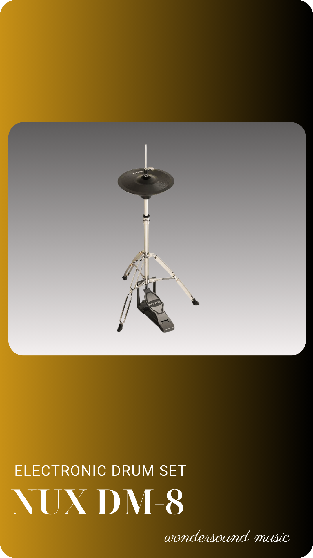 ELECTRONIC DRUM SET DM-8