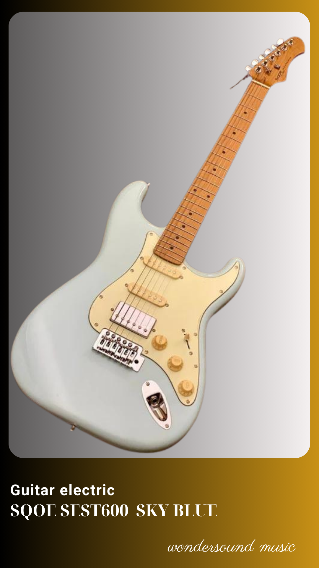 ELECTRIC GUITAR SQOE SEST600