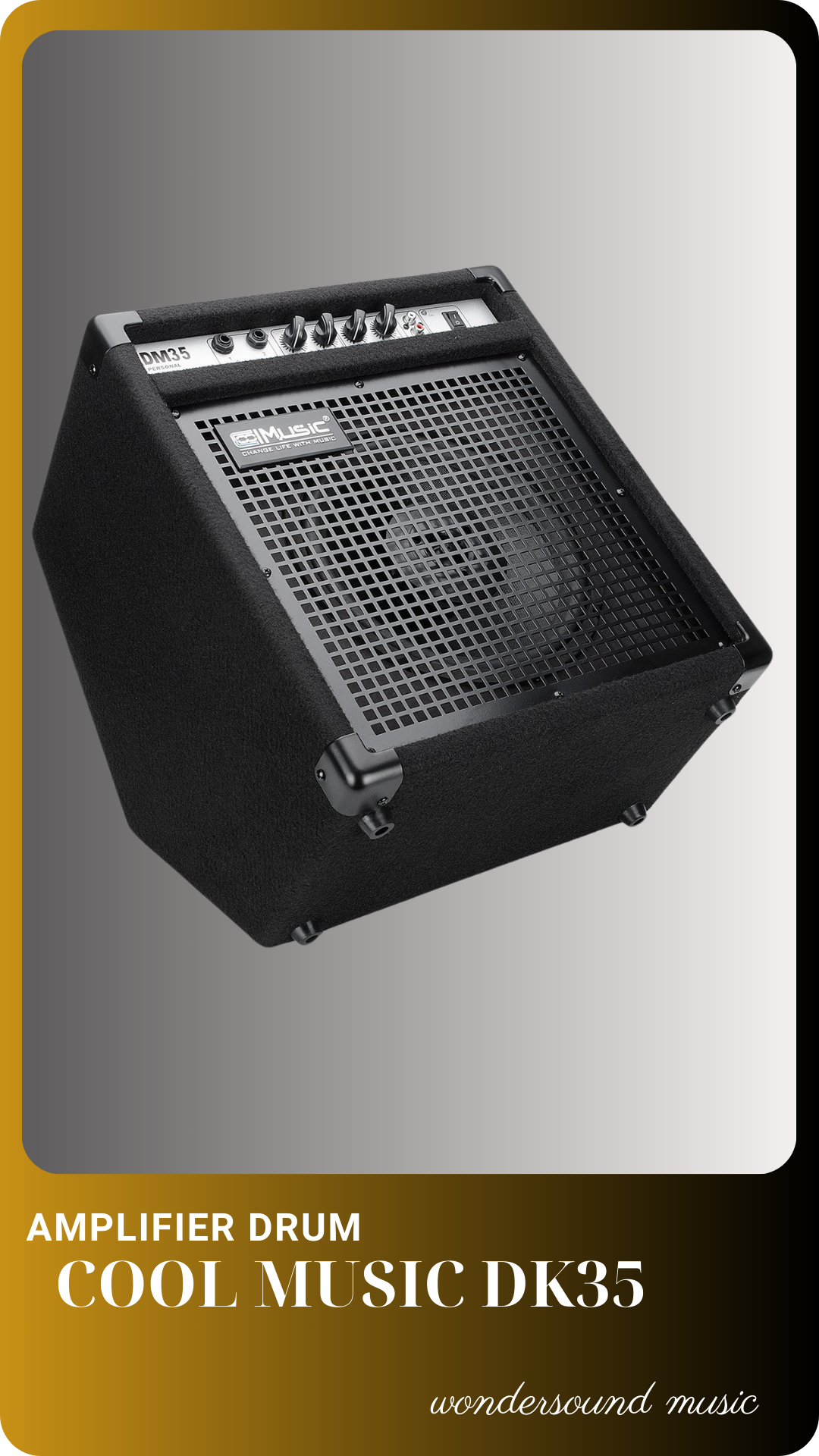 AMPLIFIER DRUM COOL MUSIC DK35