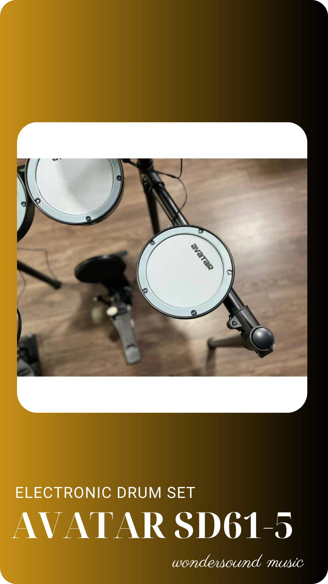 ELECTRONIC DRUM SET AVATAR SD61-5