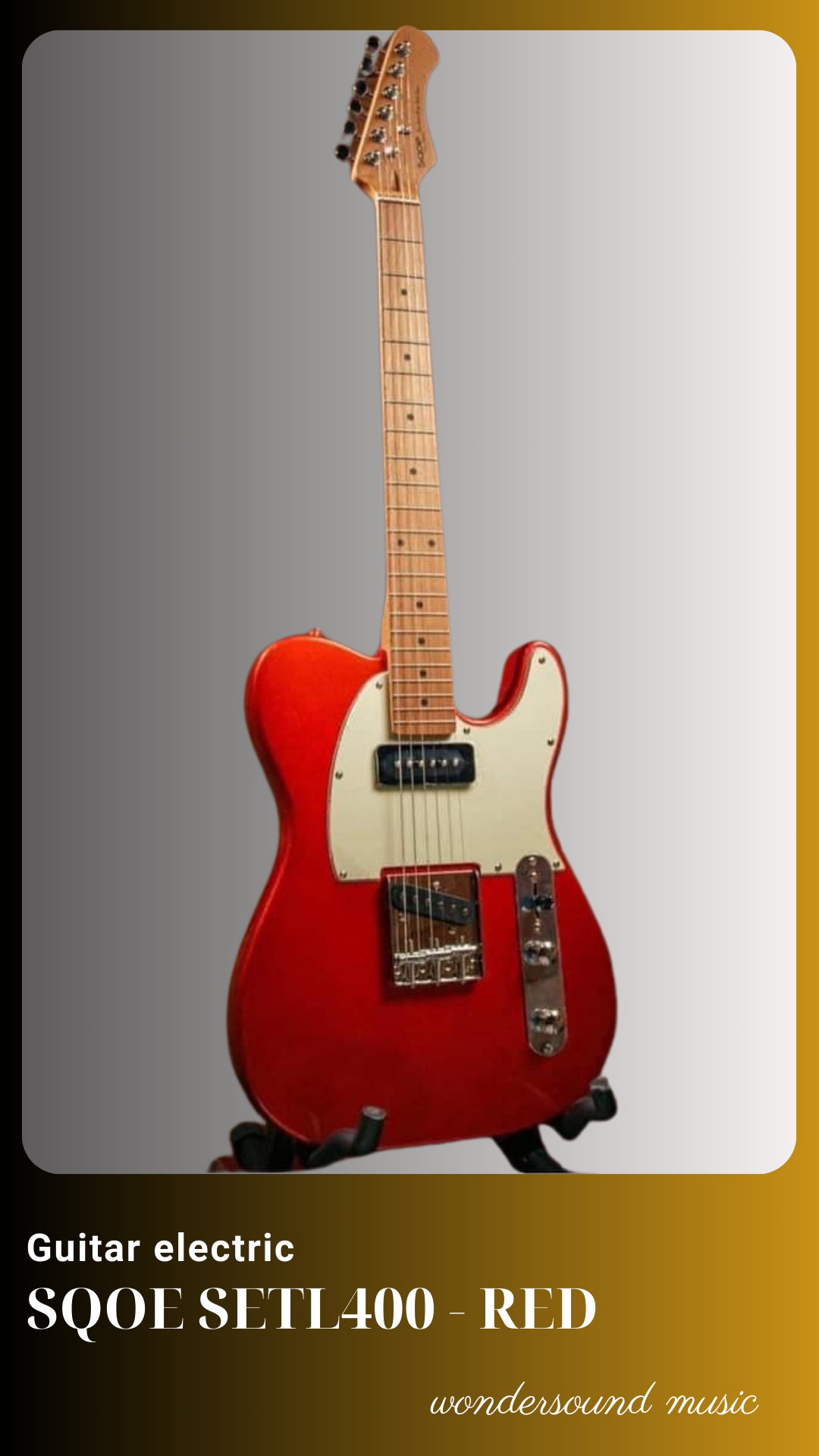 ELECTRIC GUITAR SQOE SETL400